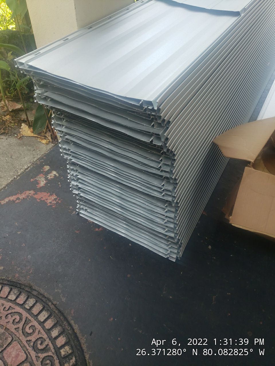 Residential Roofing Installation using 1" Nail strip metal roof by BLUES BROTHERS CONSTRUCTION CORP