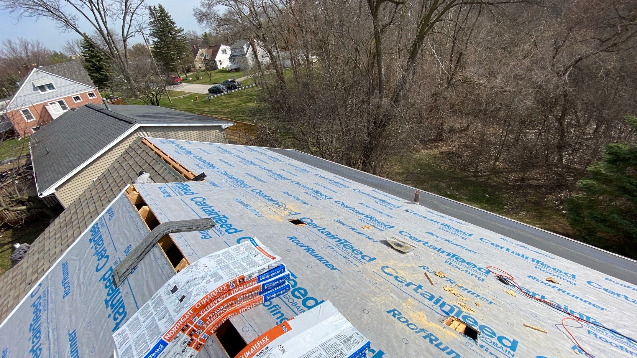 Roof Replacement using CertainTeed Landmark by 180 Contractors