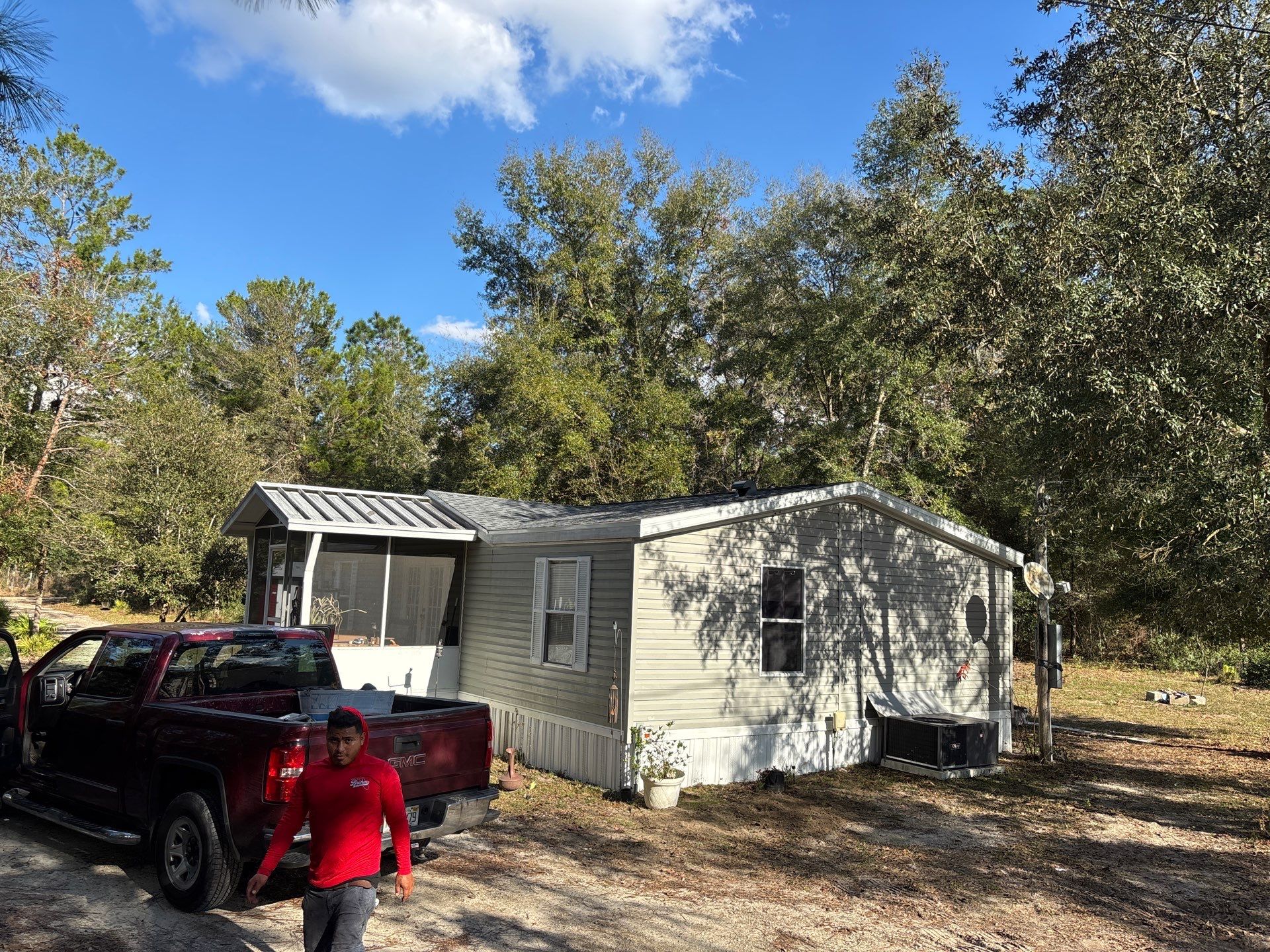Reroof in Bronson, Florida by Brehm Roofing