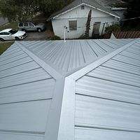 24ga 1" Nail-Strip Mill Finish by Total Roofing System The Metal Roof Experts