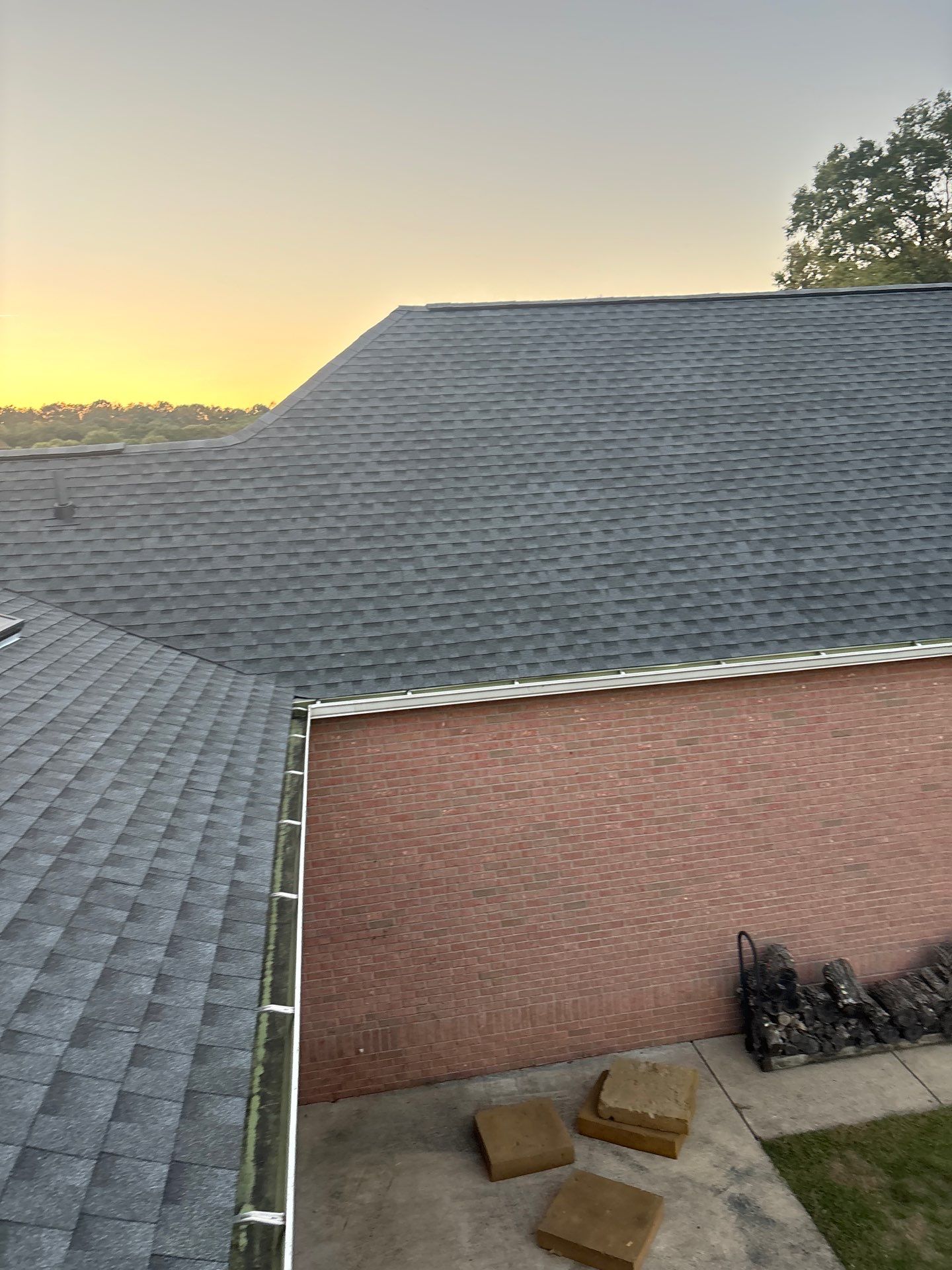 Residential Roofing Installation using GAF Timberline HDZ Oyster Grey by Rainstoppers Roofing