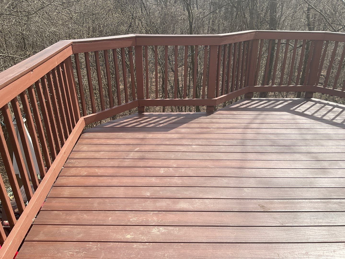 Deck Installation using New Composite Deck Board by Alpha Design Services