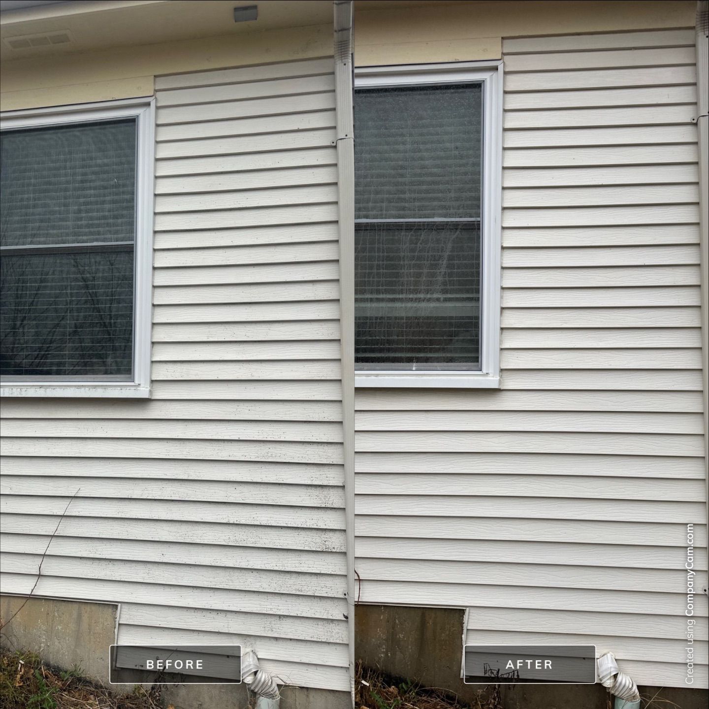 Project in Round Lake Beach by Simmons Power & Soft Washing