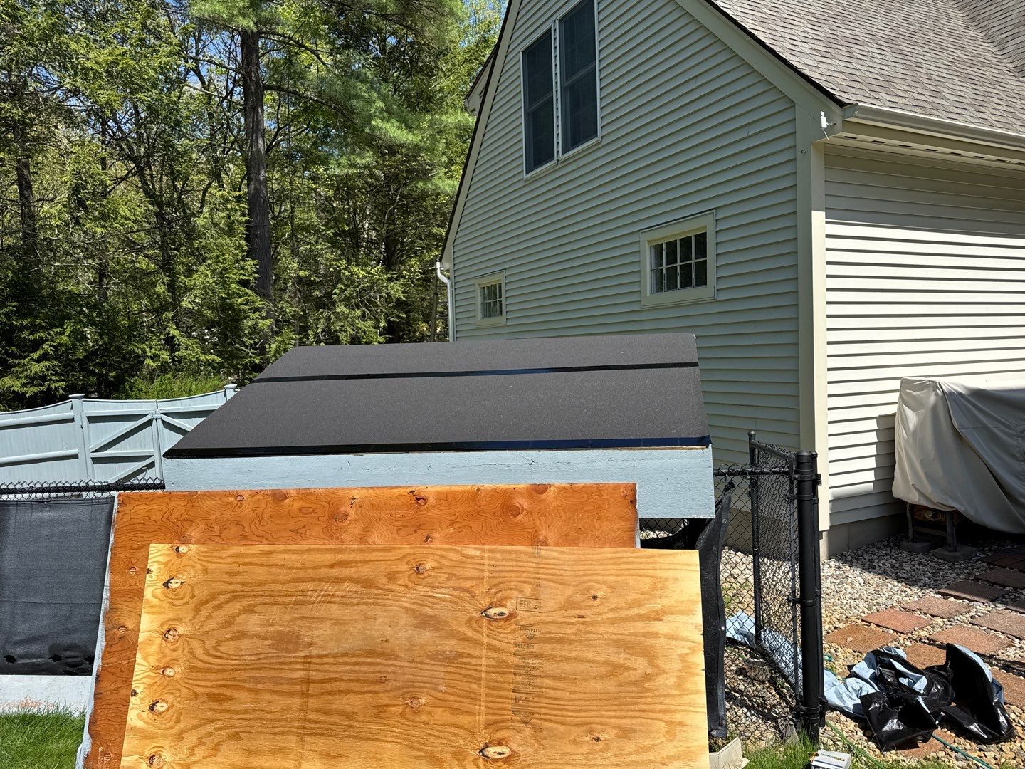 Veterans Helping Veterans – Full Roof Transformation with Owens Corning Driftwood! by Sensible Home Solutions