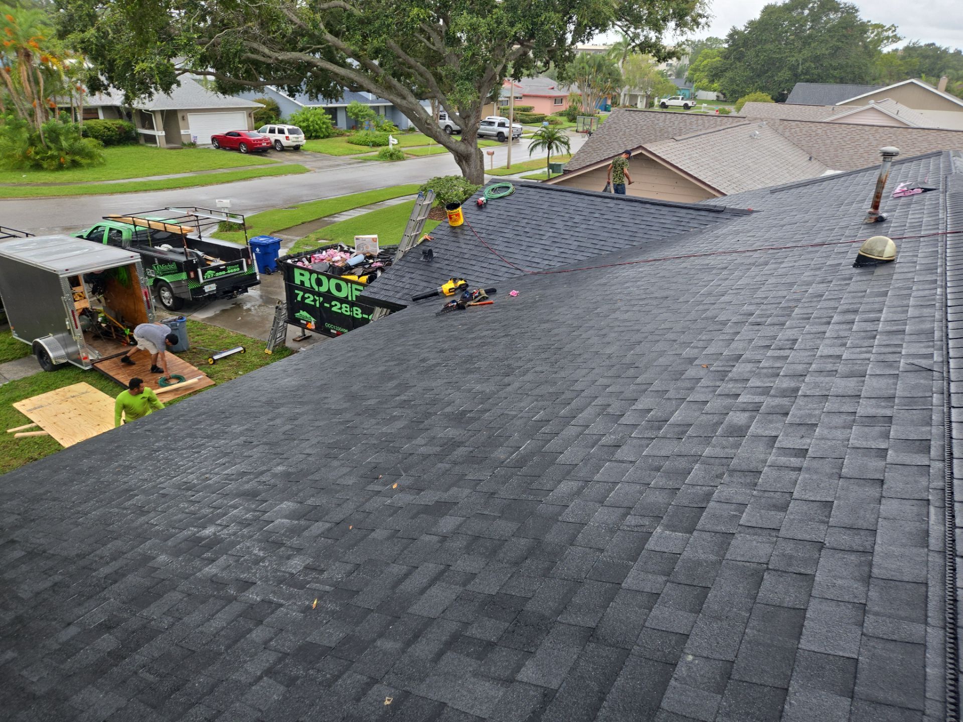 Project in St. Petersburg 33709 by Mitchell Roofing Company LLC