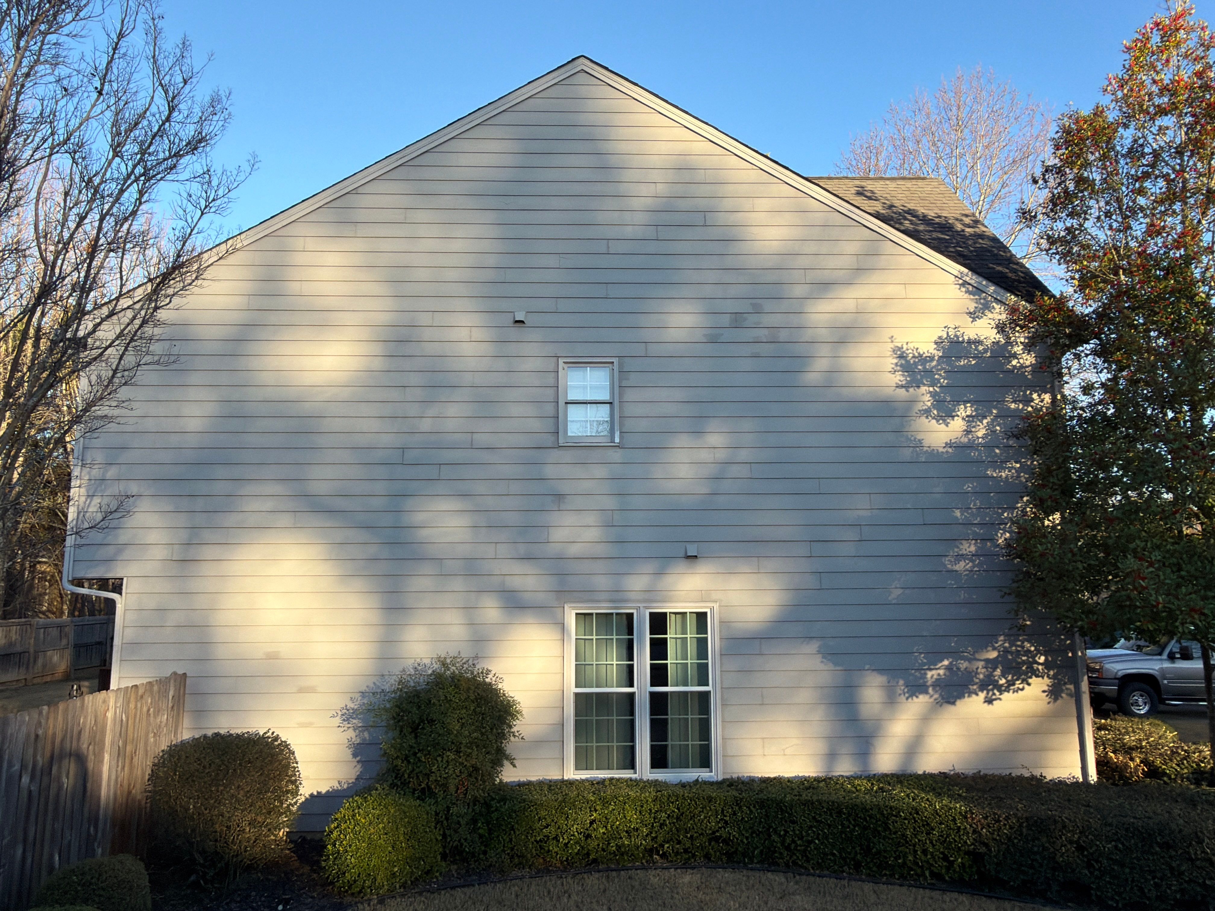 Alpharetta, GA Partial Siding Replacement using James Hardie Lap Select Cedarmill by Nelson Exteriors