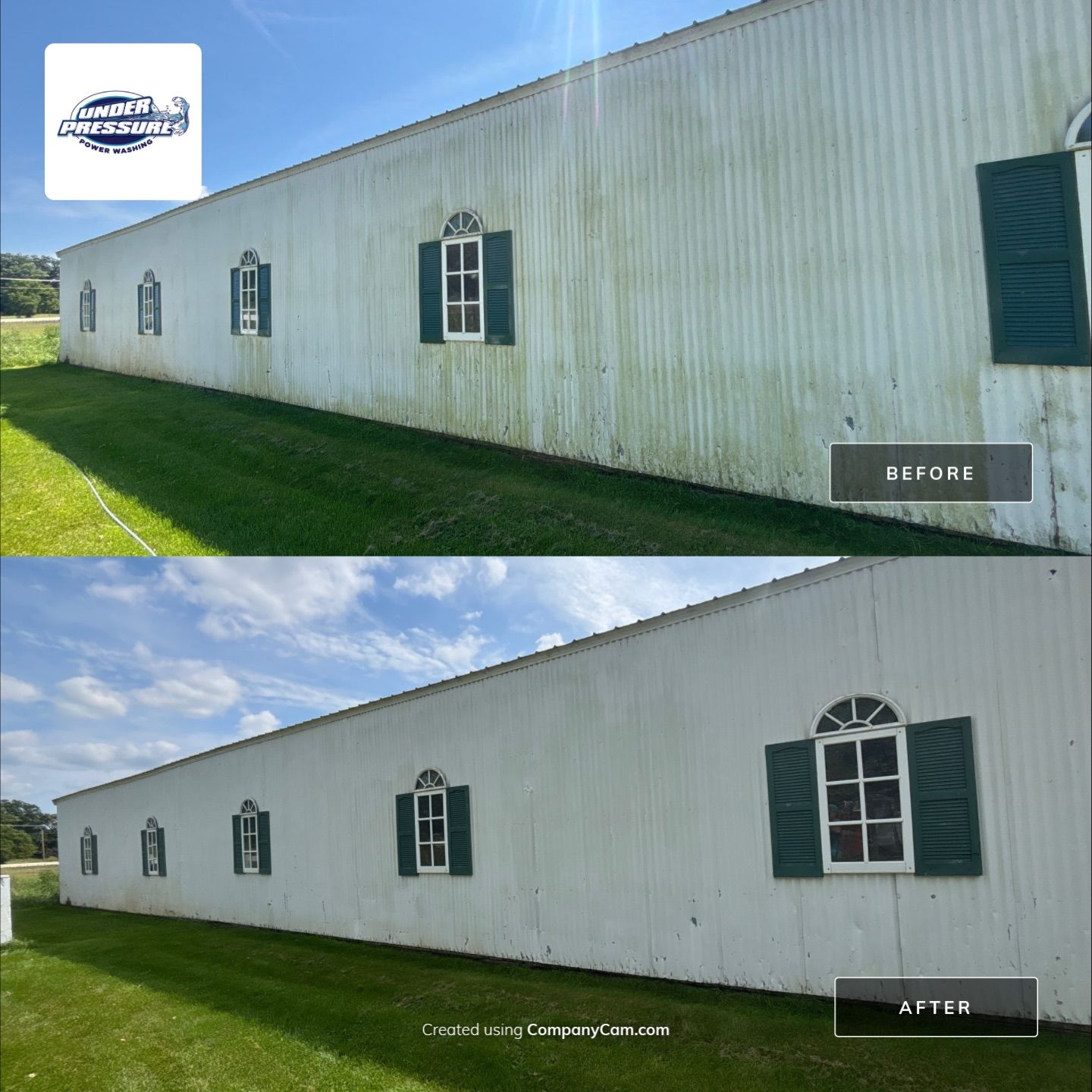 Comprehensive Vinyl and Metal Siding Power Washing in Verona by Under Pressure Power Washing