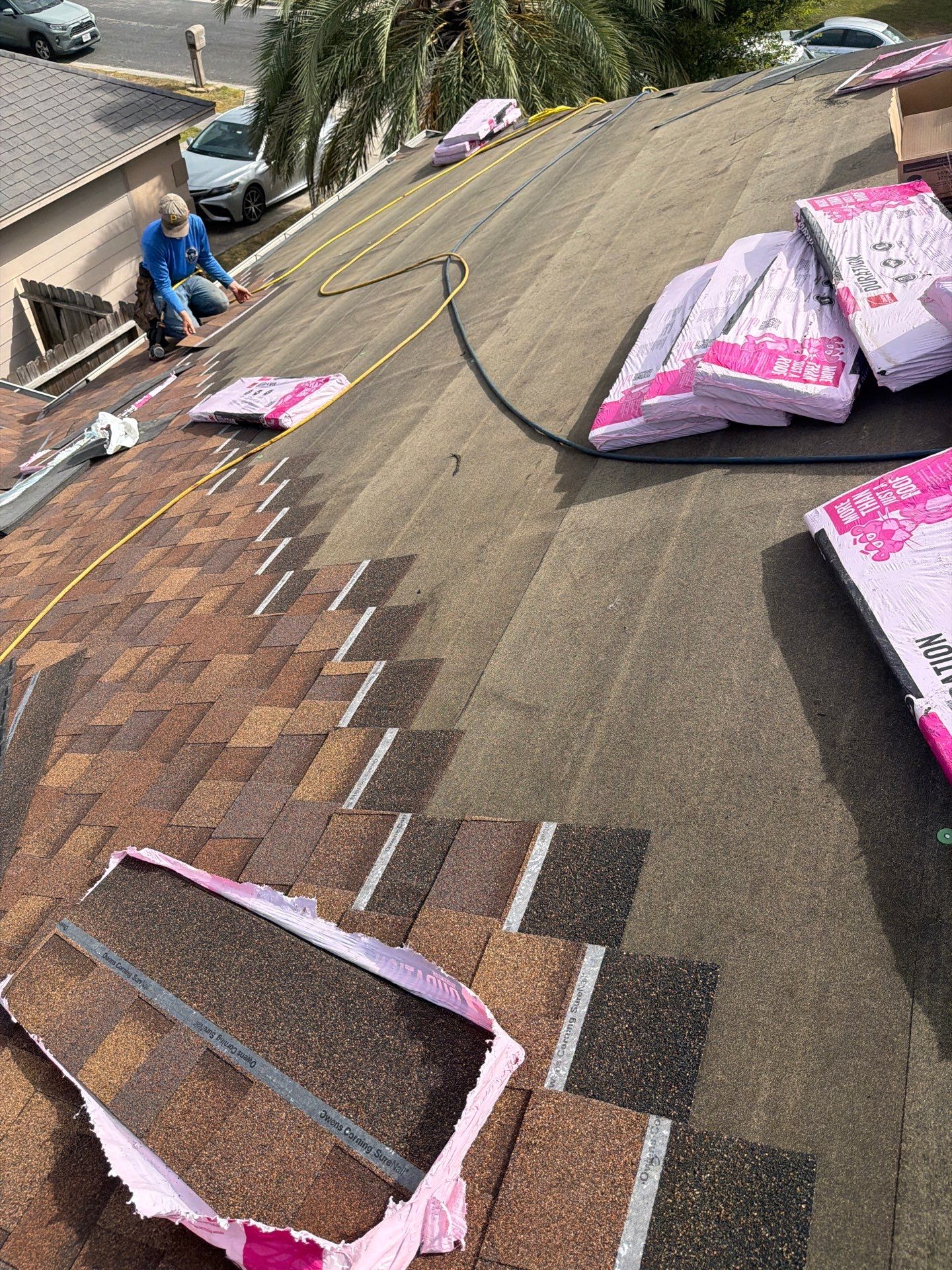 New Roof with better Ventilation  by Bayfront Roofing and Construction