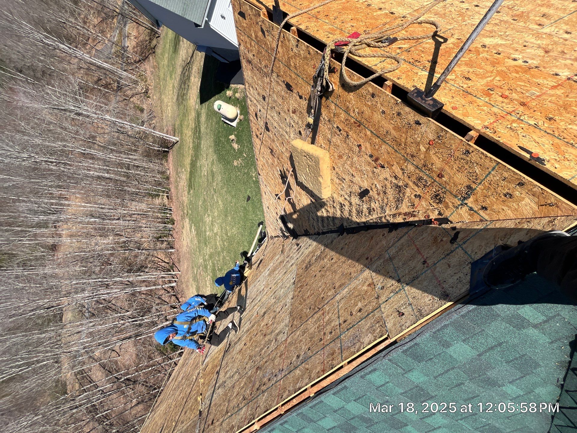 Residential Roofing Installation using Certainteed Landmark Pro Shingles by Fahey Roofing + Contracting