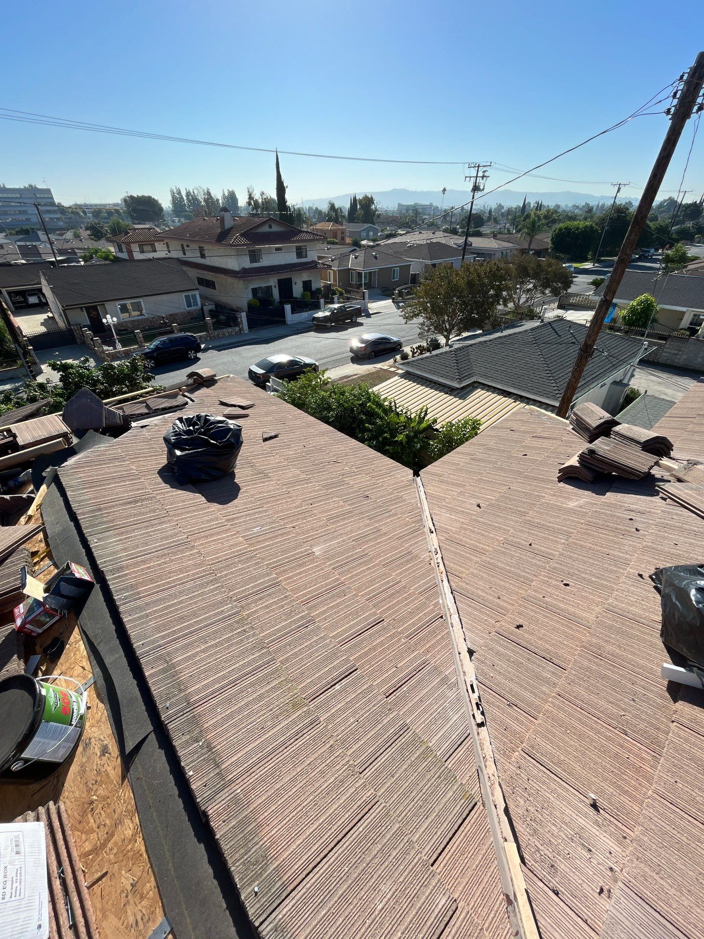 Tile Roof Reset Project - Rosemead CA 91770 by Epic Roof Replacement