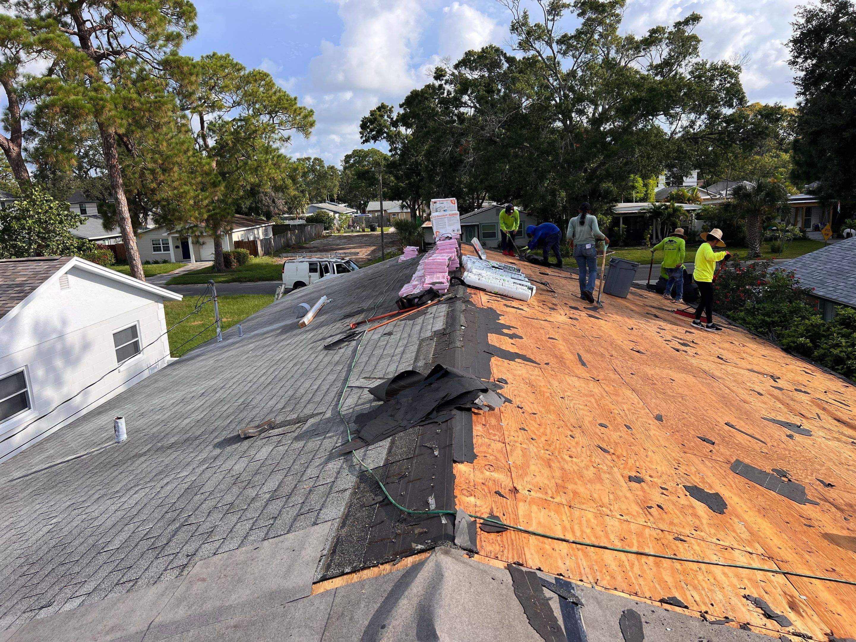 Project in St. Petersburg 33703 by Mitchell Roofing Company LLC 