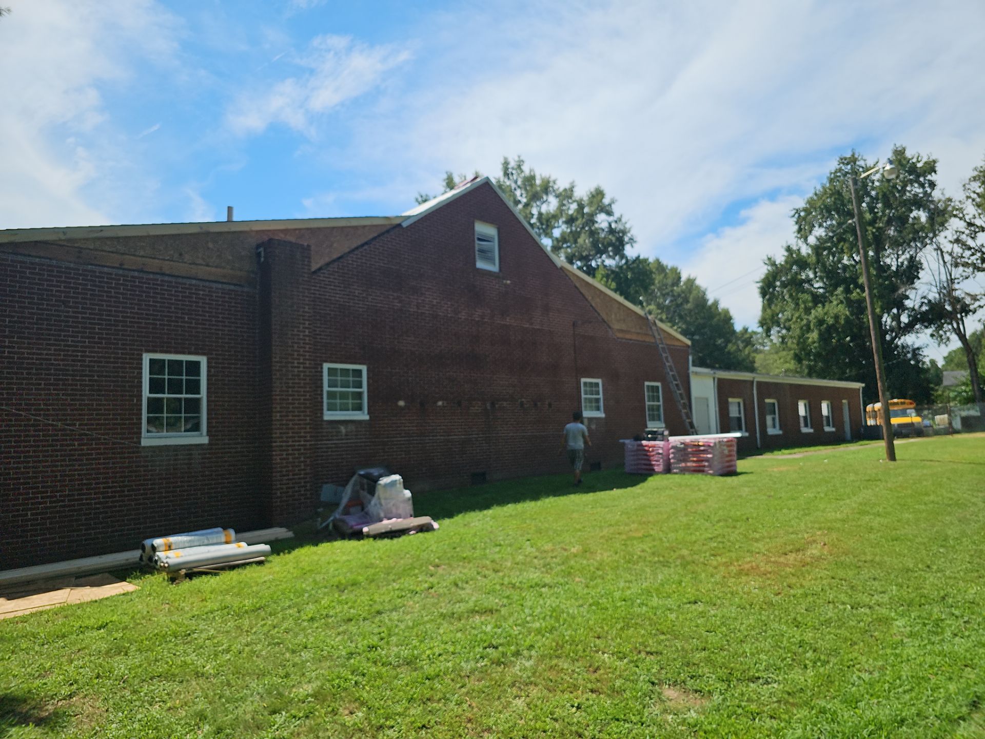 Church roof by BROCK BUILDERS