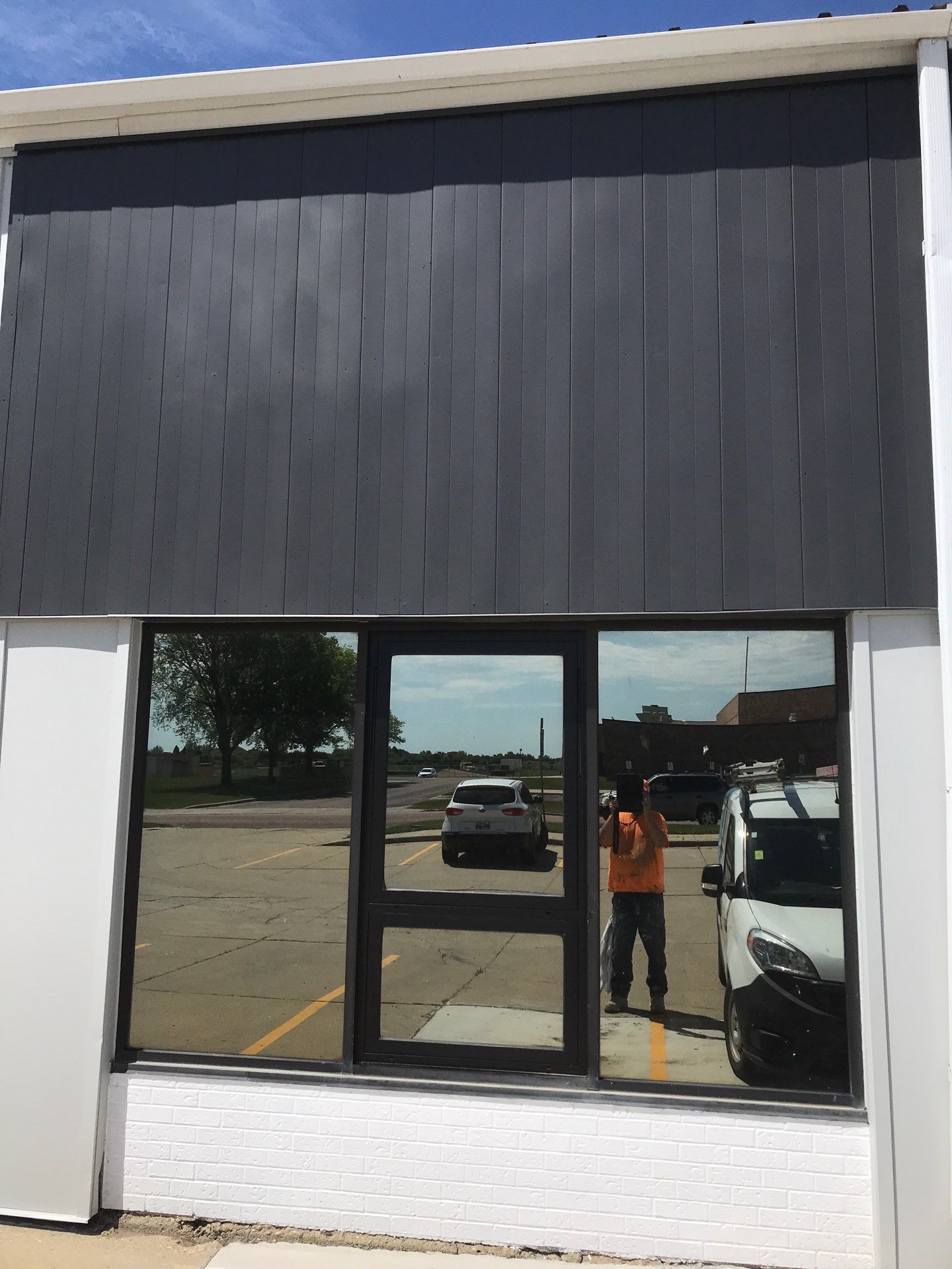 Commercial Shop Renovation and Concrete Parking Installation in Brookings by Select Painting, Coatings & Garage Cabinets