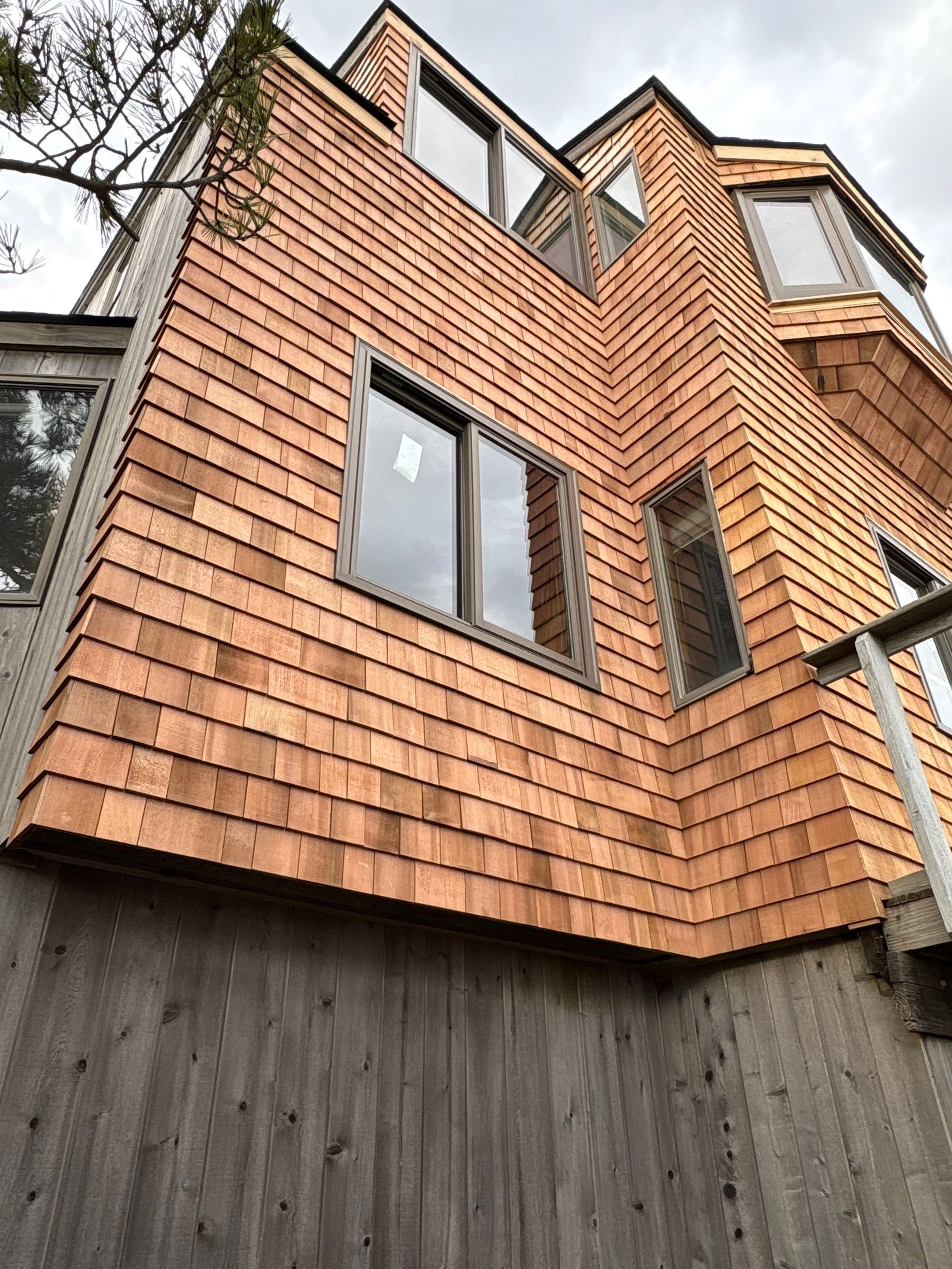 Atlantic Ave - Red Cedar Siding by Rinaldi Brothers