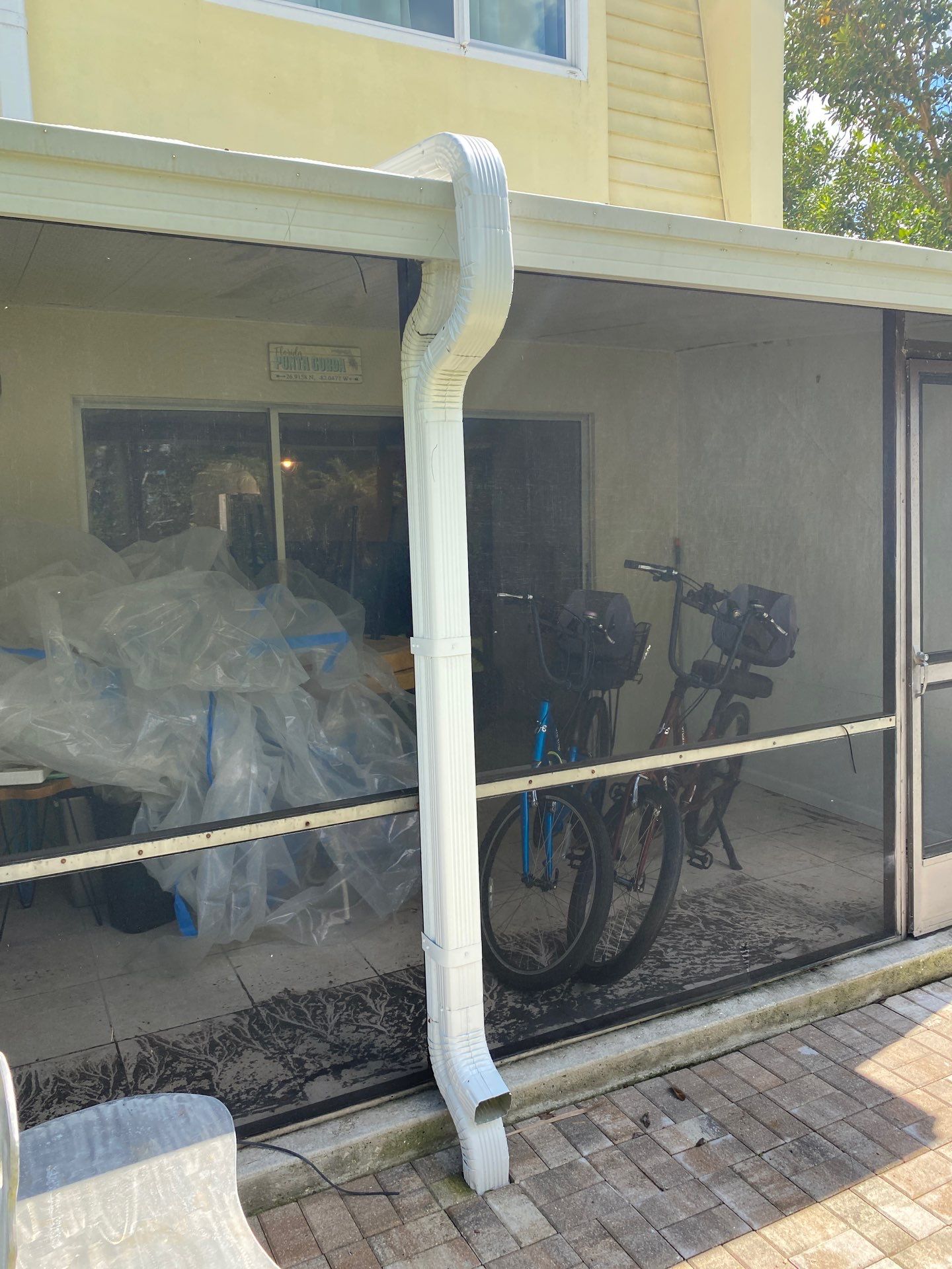 Downspout Installation in Punta Gorda FL  by Gutter Professors