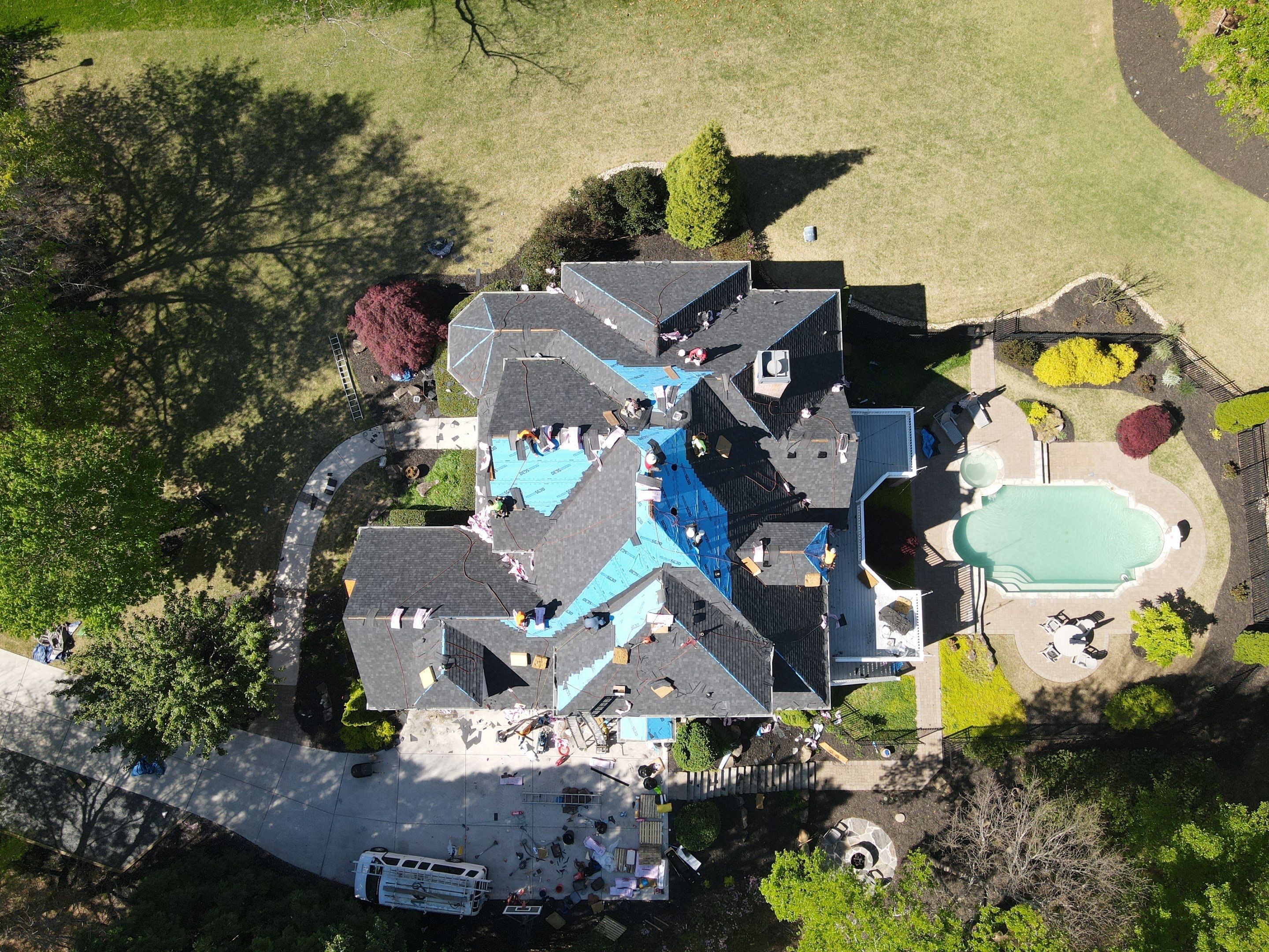 Residential Roofing Installation using Owens Corning by Inspector Roofing and Restoration