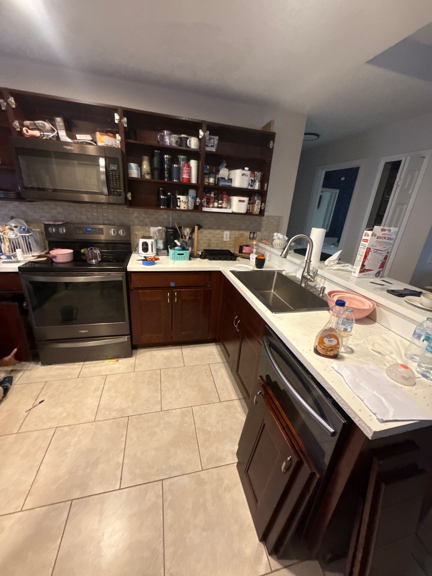 Cabinet Repaint by Fresh Coat Painters