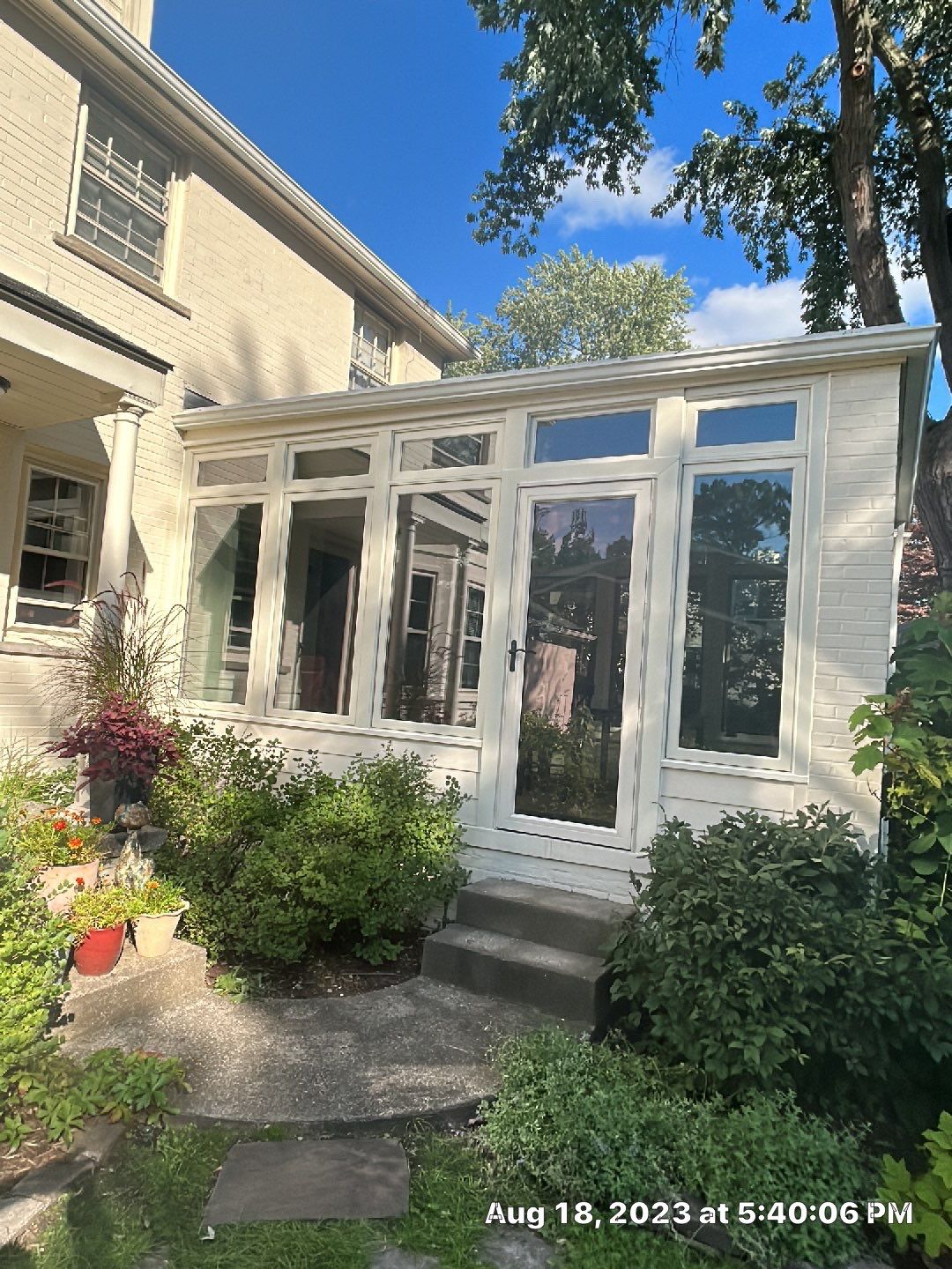 Window Installation using Andersen Windows E-Series with aluminum clad by Smart Roof