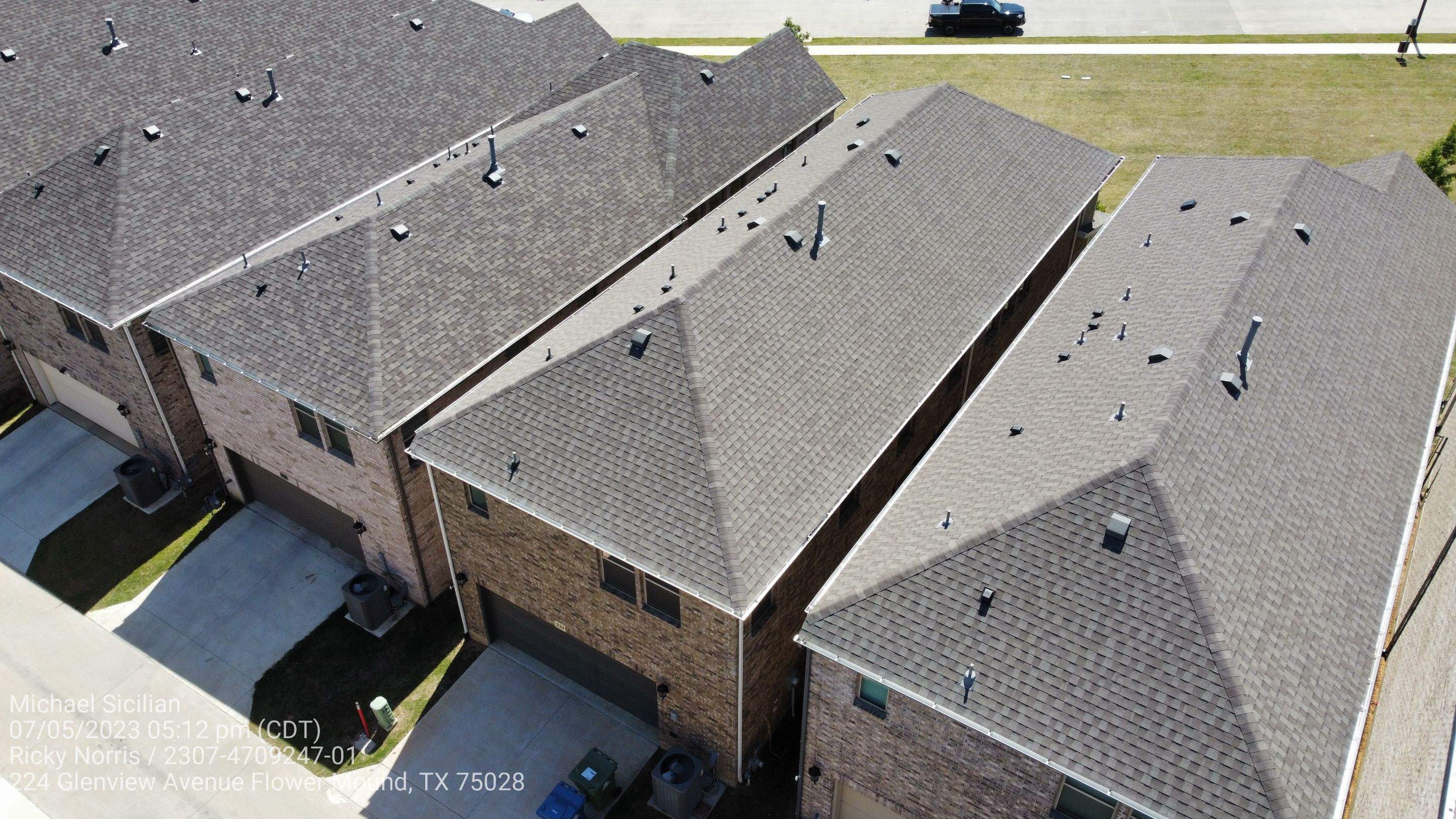 Project in Flower Mound by Zeus Exteriors