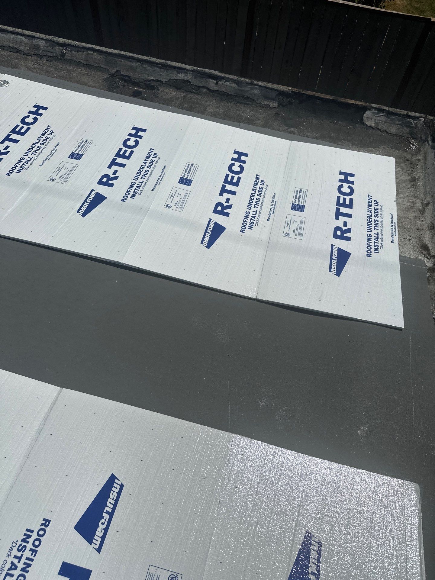 Residential Flat Roof Installation using GAF 60Mil TPO  by Orezona Building & Roofing Company, Inc.