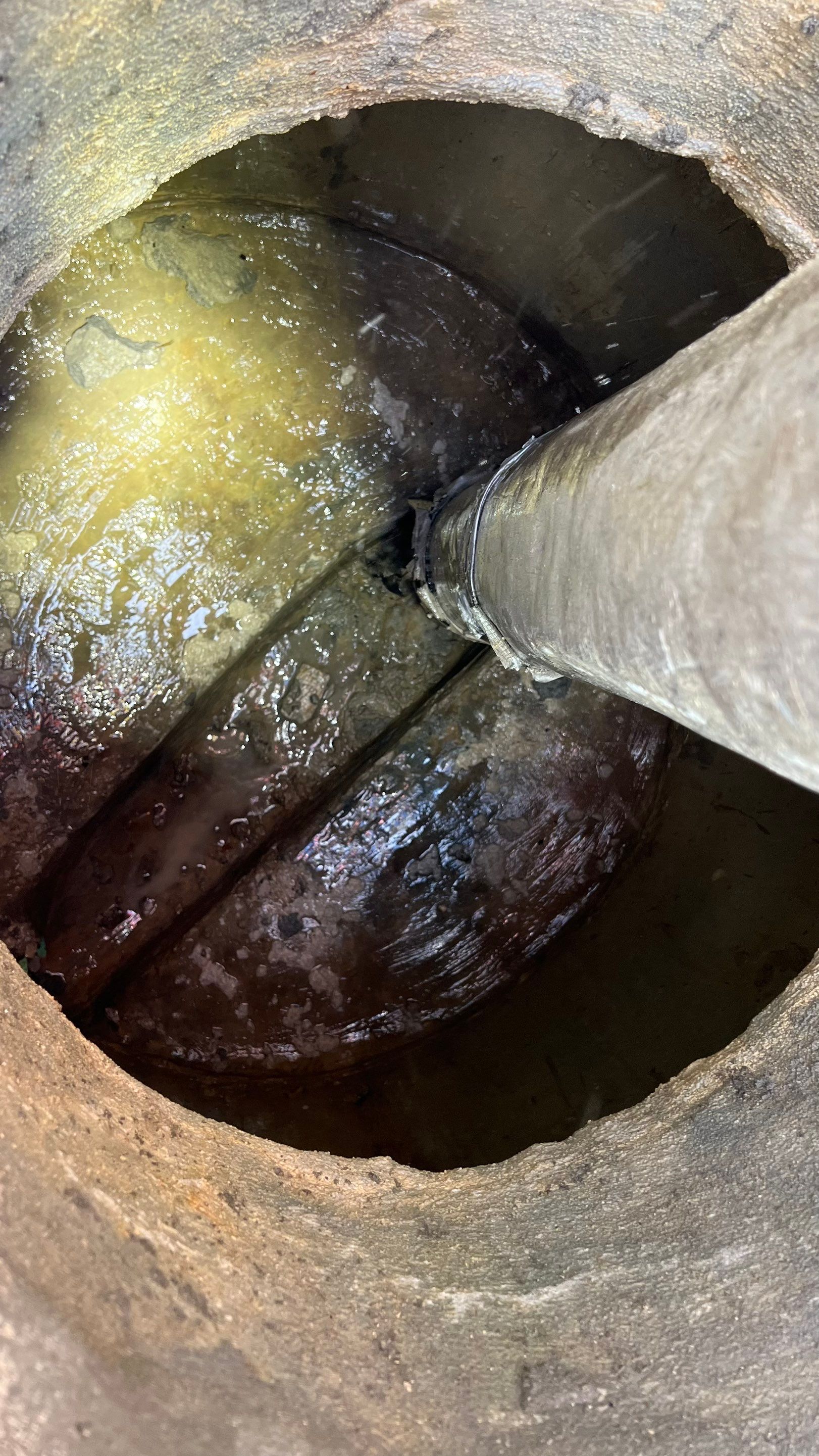 New Commercial Construction Sewer System Cleaning by APS Power & Water