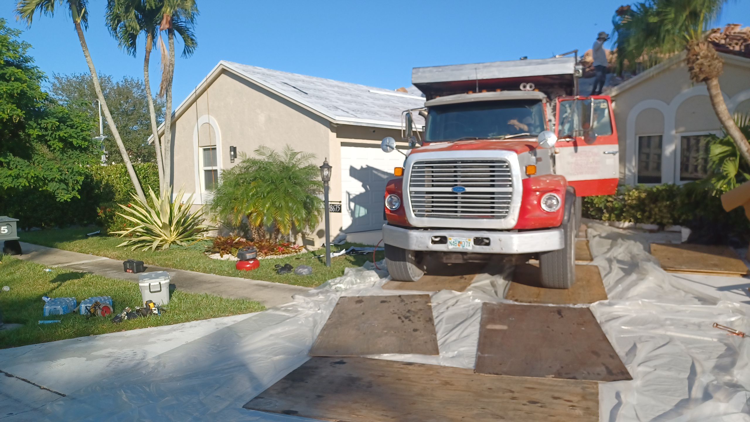 Residential Roofing Installation using Eagle Roofing Tile by BLUES BROTHERS ROOFING