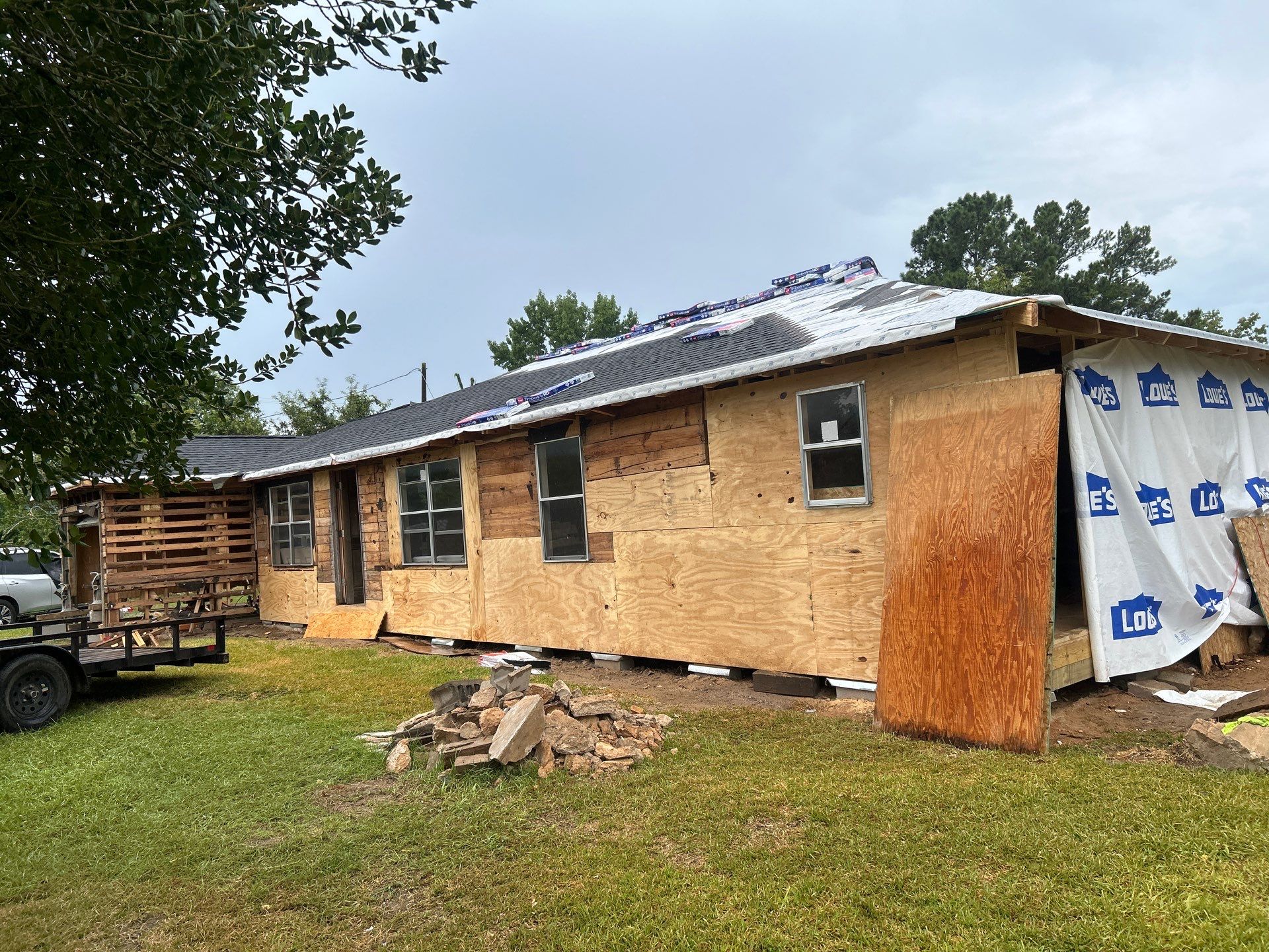 75 Year Old Home Total Restoration - Coldspring TX by Harden Enterprise Services LLC
