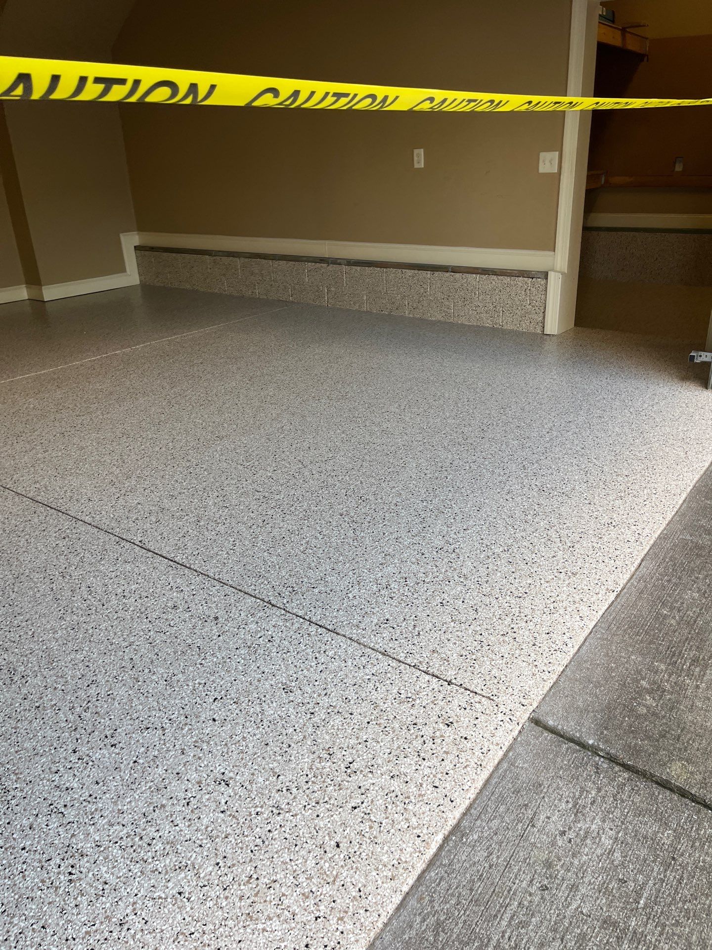 Garage Floor Coating using Shoreline by My Garage Floor Guys