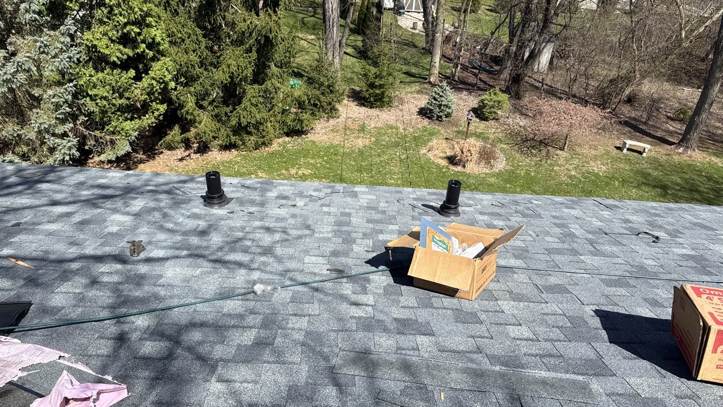 Roof Replacement using Owens Corning Estate Gray by 180 Contractors