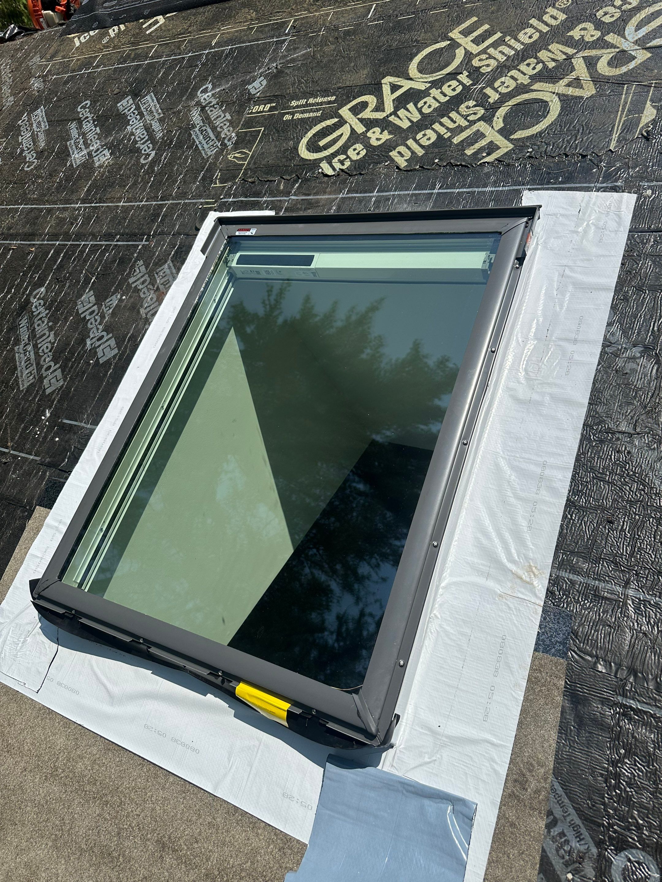 OC Roof Install On The Lake In Deerfield, New Hampshire by Tall pine roofing