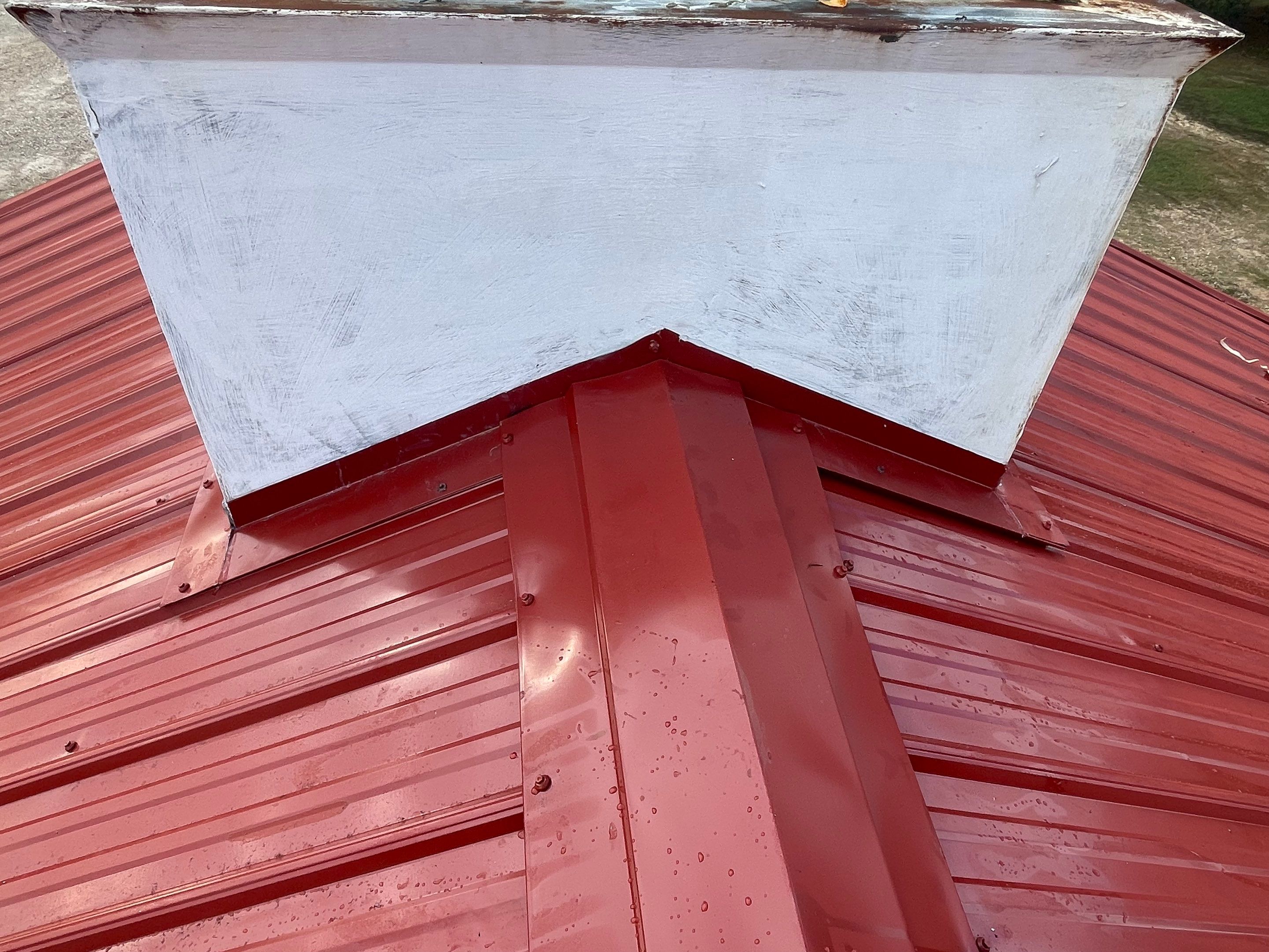 Residential Metal Roof Replacement using Reed's Metals: 26 GA. Colored Residential Metal Panels (Barn Red) by Hostetler Roofing