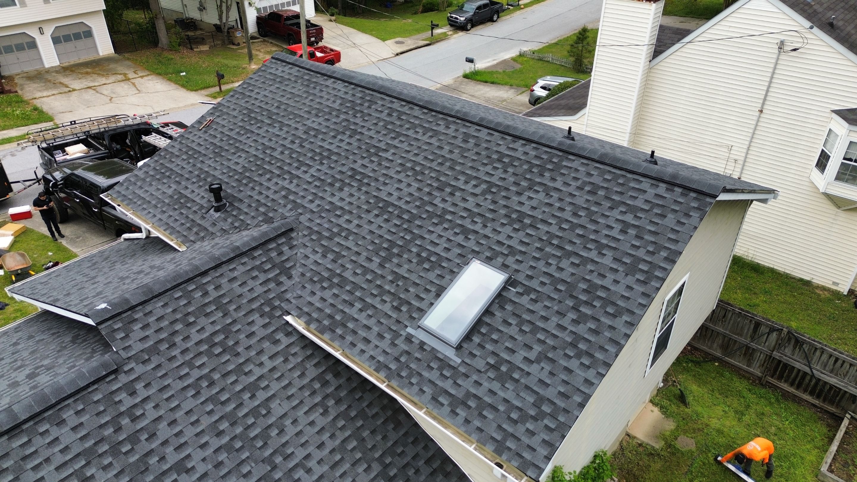 Mabelton, GA Roof Replacement GAF Timberline HDZ Charcoal by Reset Roofing