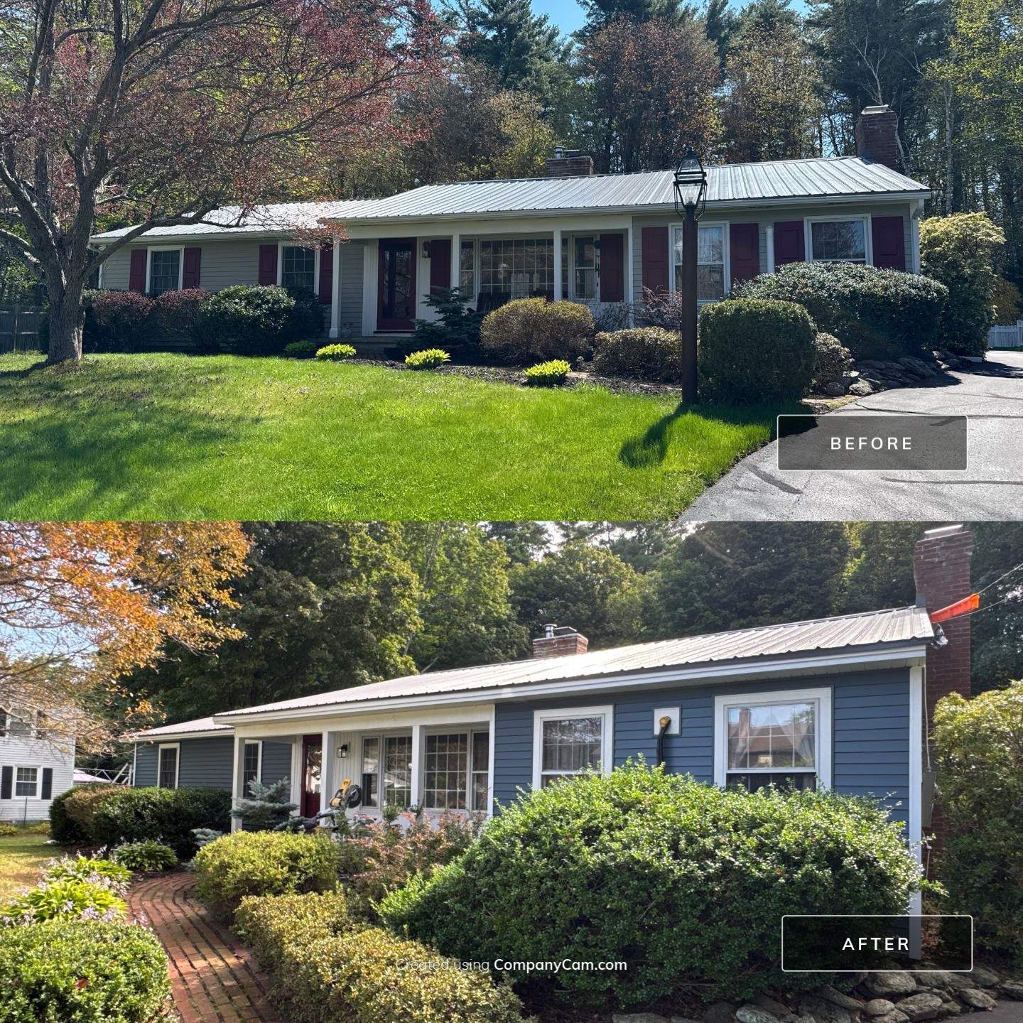 Vinyl Siding Replacement & Extensive Rot Repair in North Hampton, NH by Compass exteriors