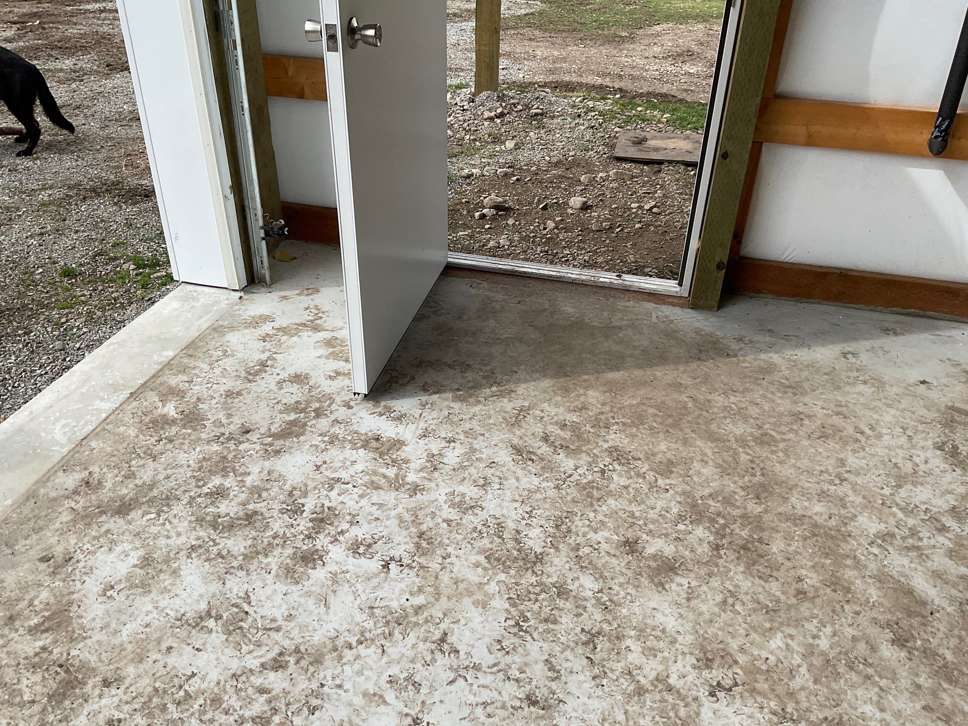 Shop Transformation using Travertine by Croc Coatings, LLC