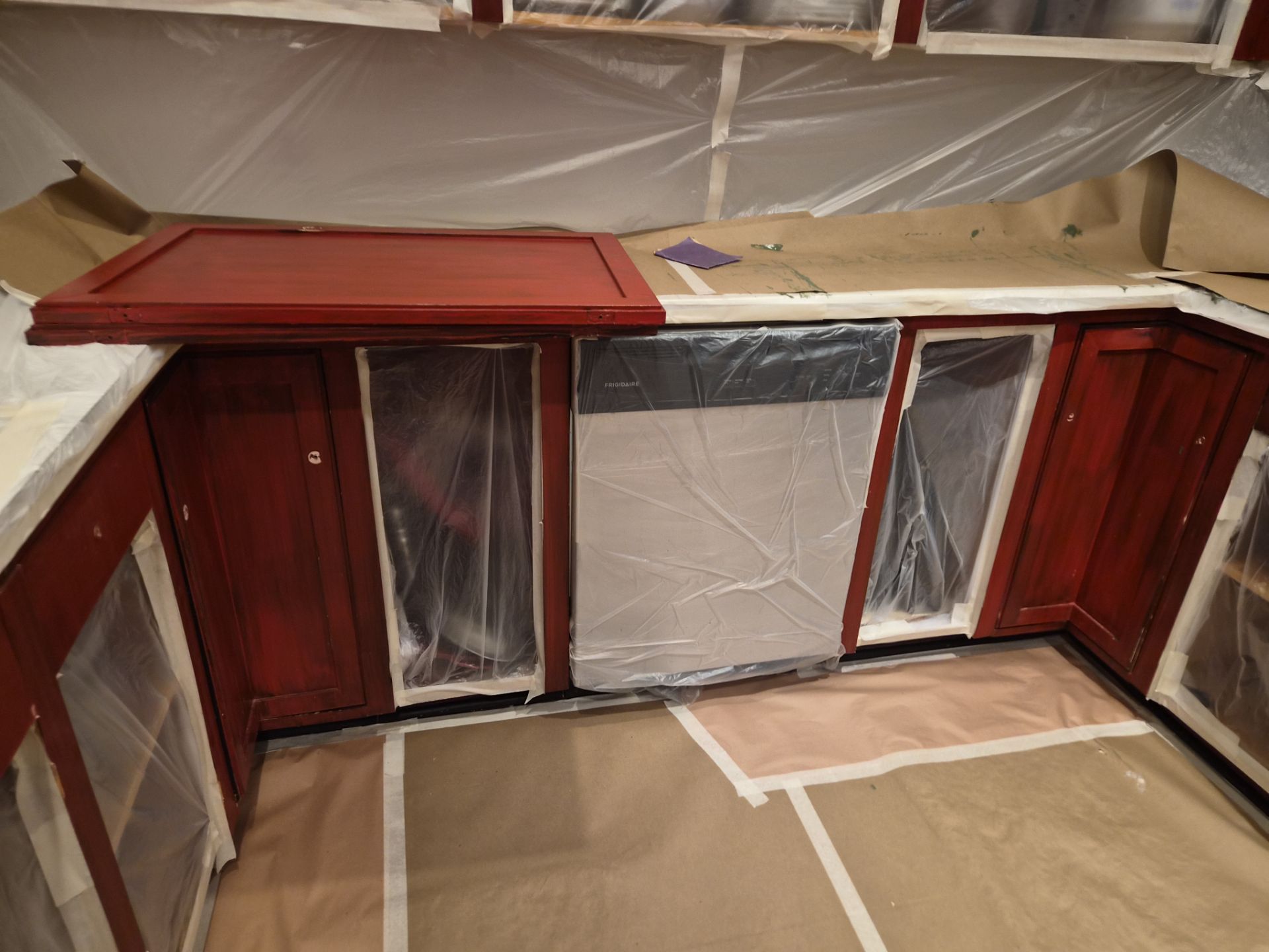Cabinet Painting – Tyler, Tx (Near the Swan Community) by Quality Coats Painting