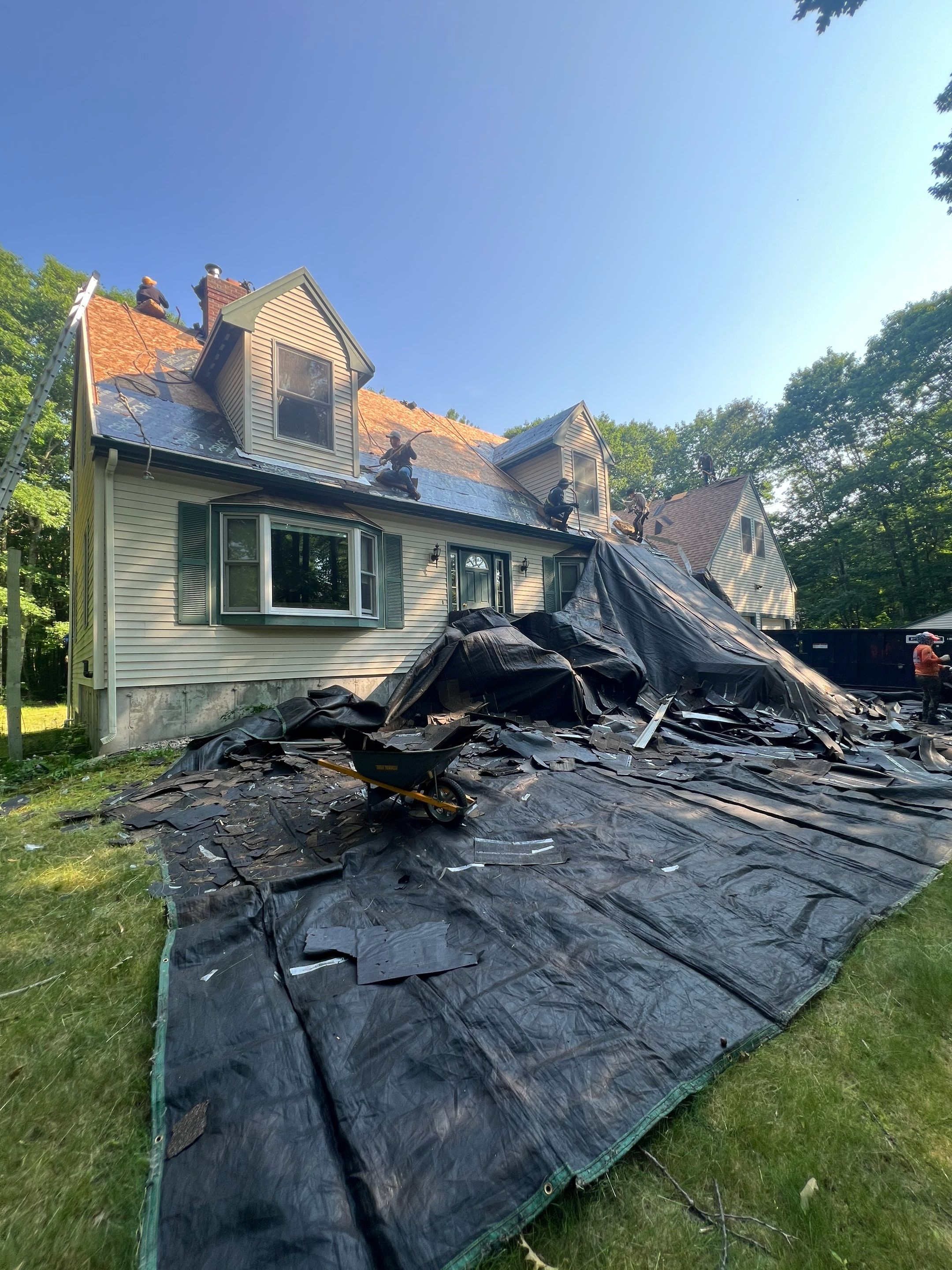 Roof Done in Kennebunk, ME by Tall pine roofing