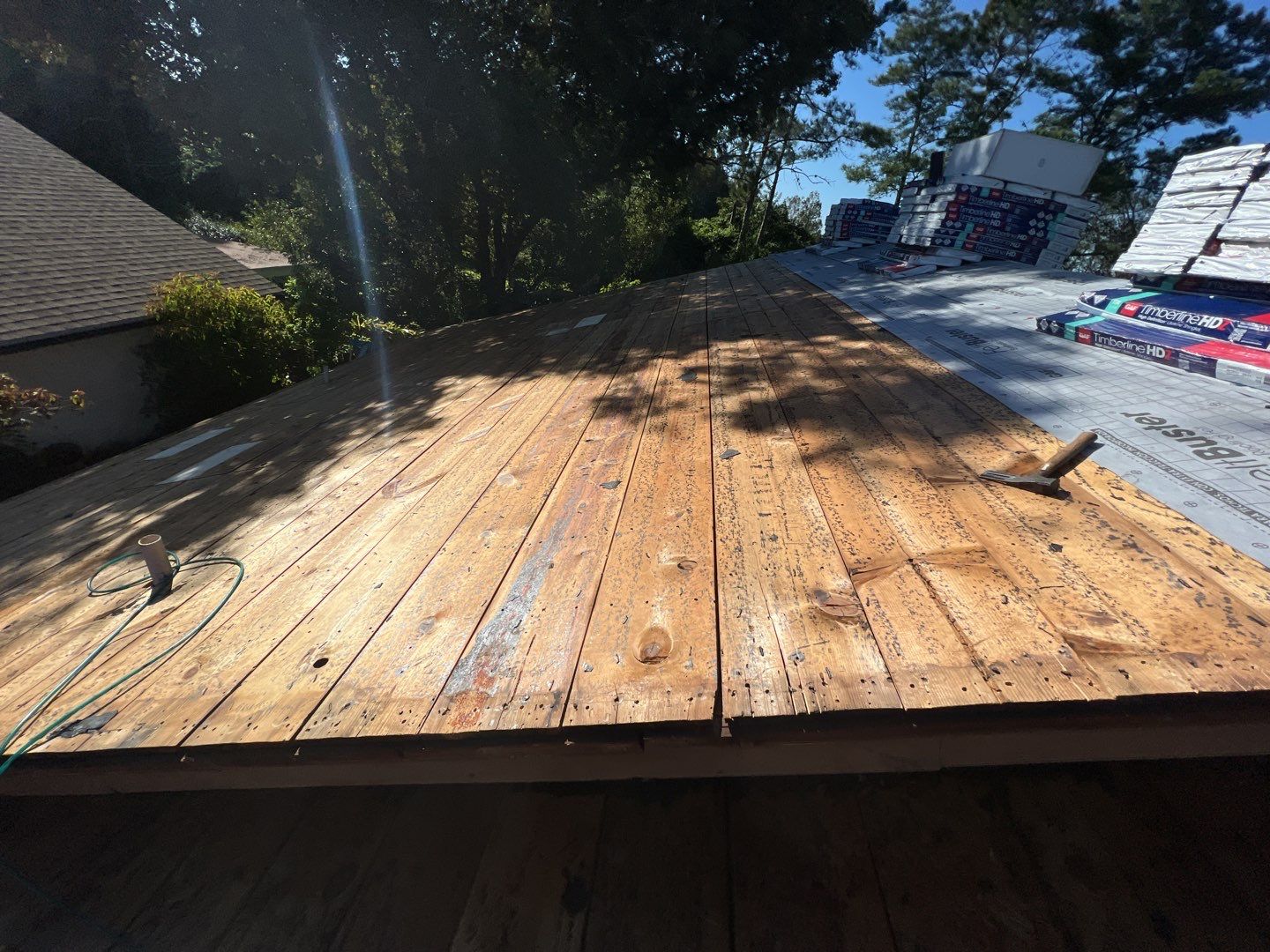 Residential Roofing Installation using GAF Timberline HDZ by 1st Class Roofing, Inc.