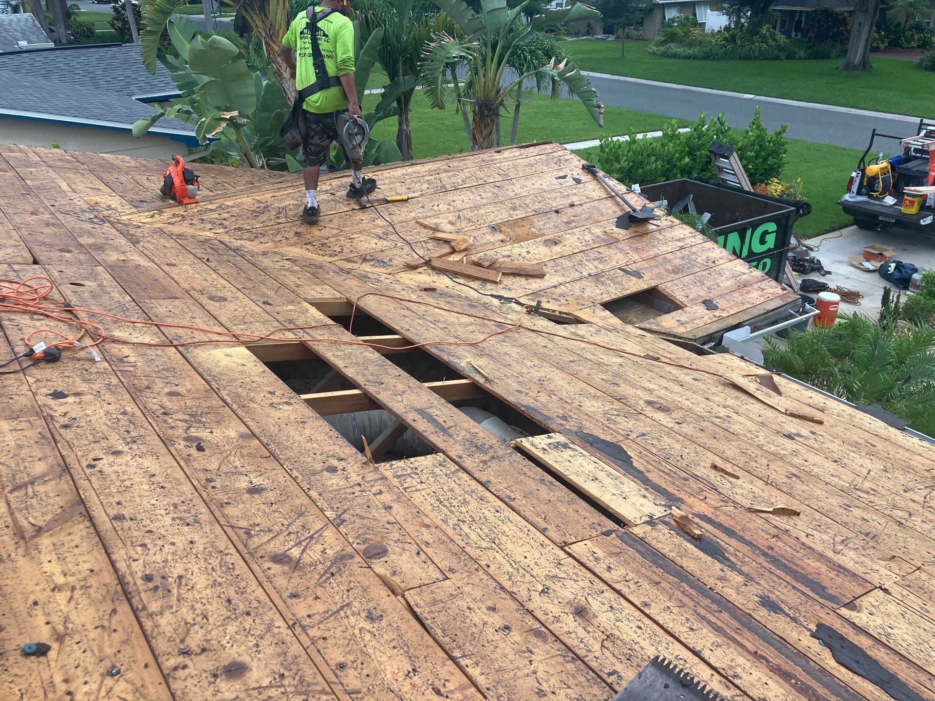 Project in St. Petersburg 33703 by Mitchell Roofing Company LLC 