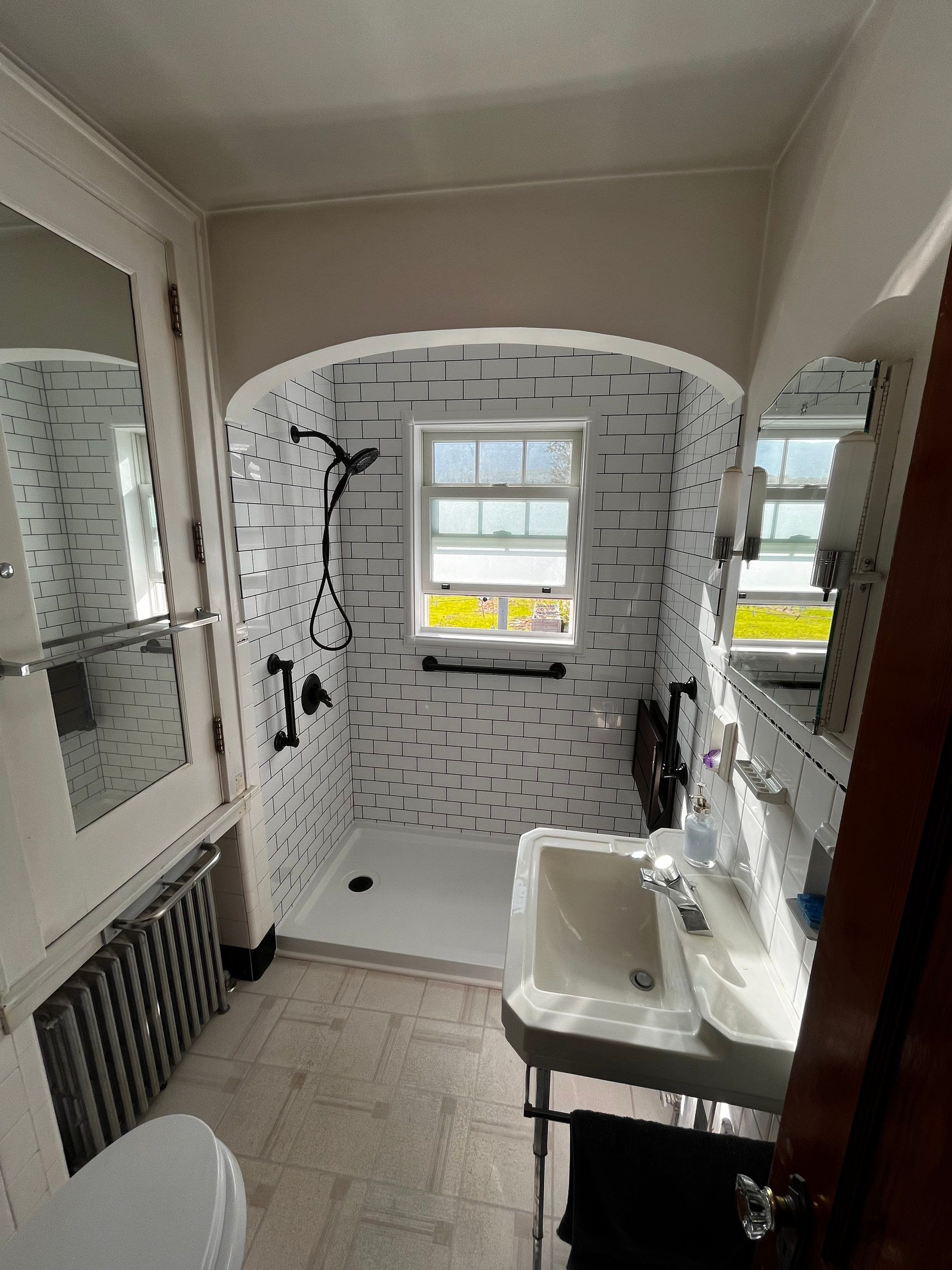 Tub to Walk-In Shower Installation in Adams, MA by Yankee Home Improvement