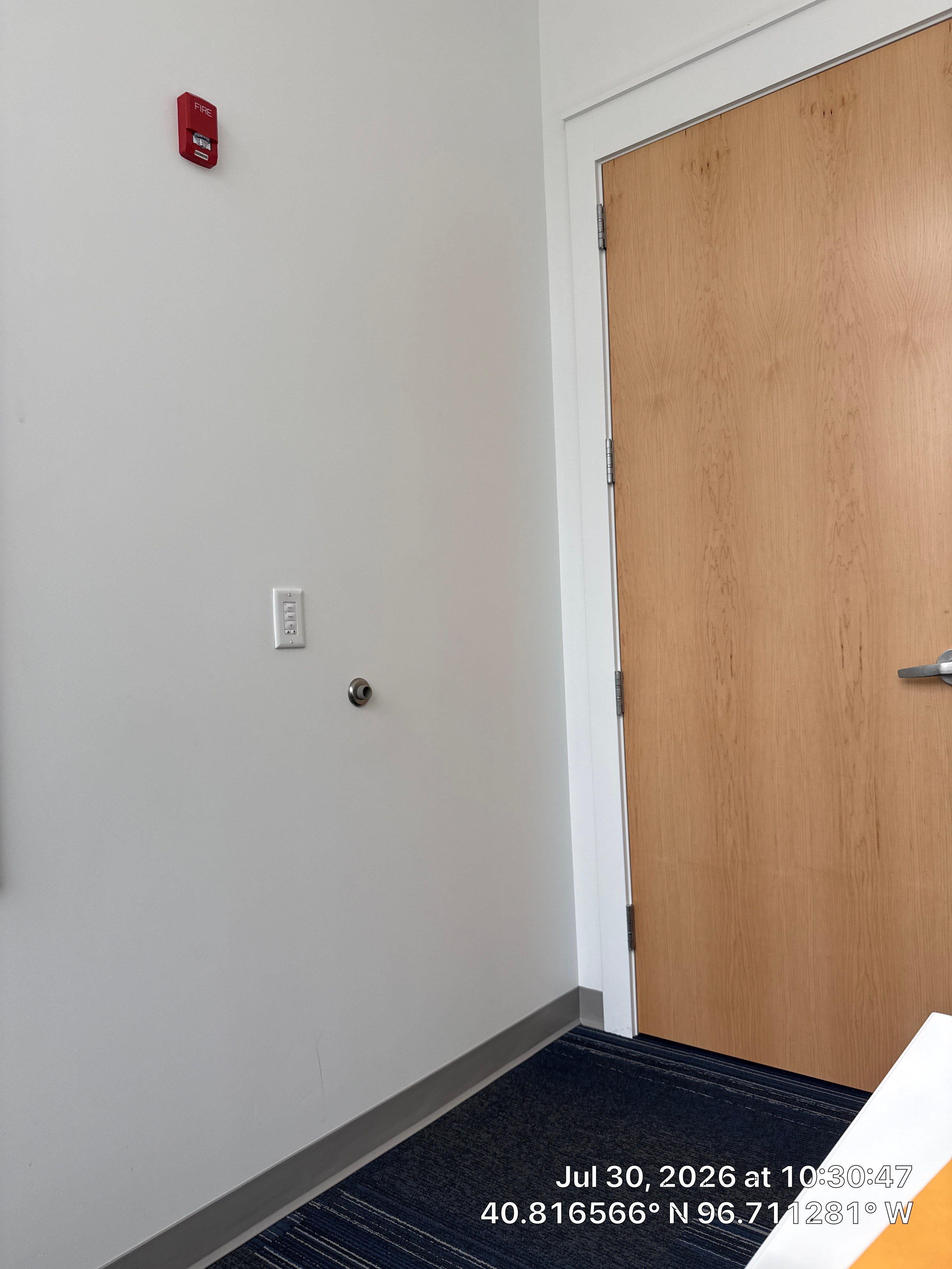 Interior Office Updates and Safety Equipment Installation in Lincoln by CompanyCam Sales Demo