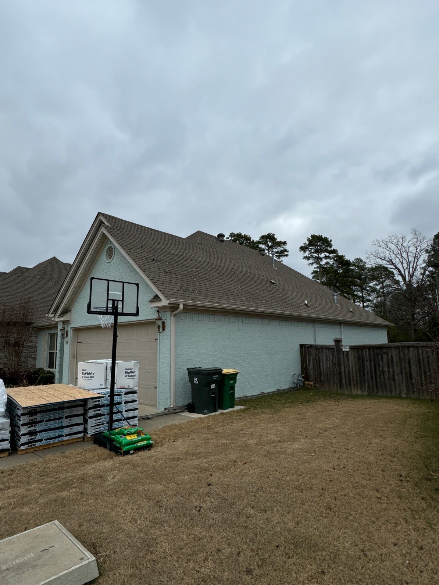 Residential Roofing Installation using IKO Nordic Atlantic Blue by Ringer Roofing, LLC.