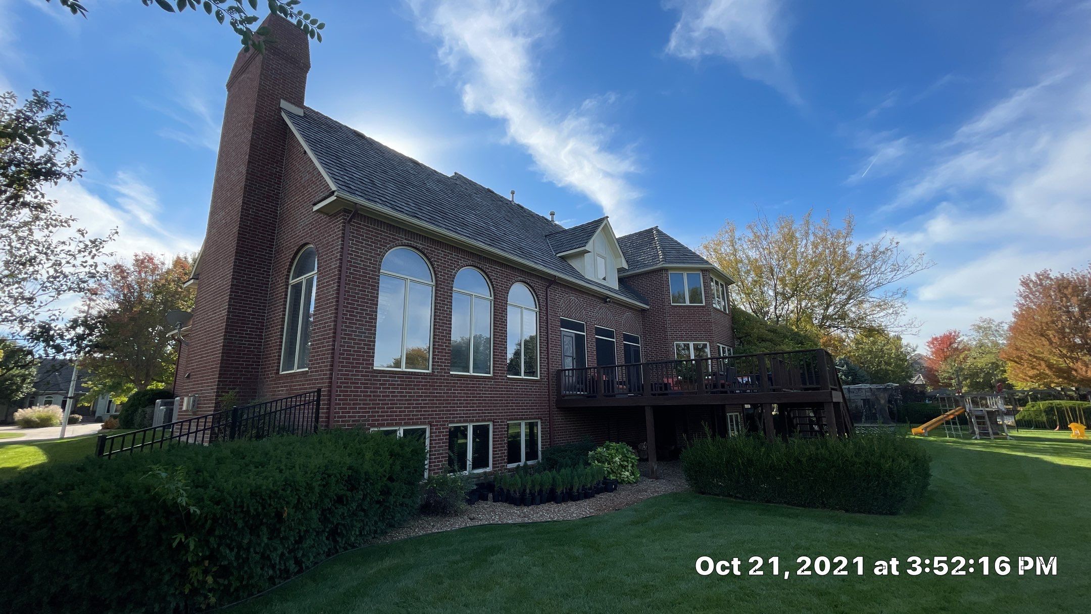 Residential Roofing Installation using DaVinci Bellaforte Slate in Slate Black by Eaton Roofing 