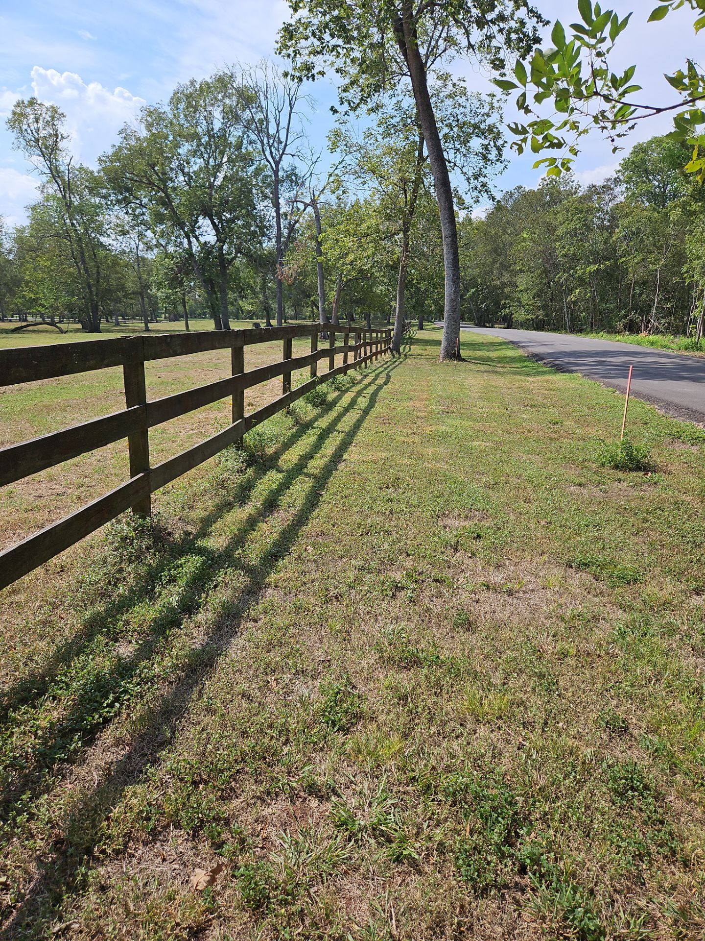 Ranch Style fence Plus Iron installation by Tim's Fences