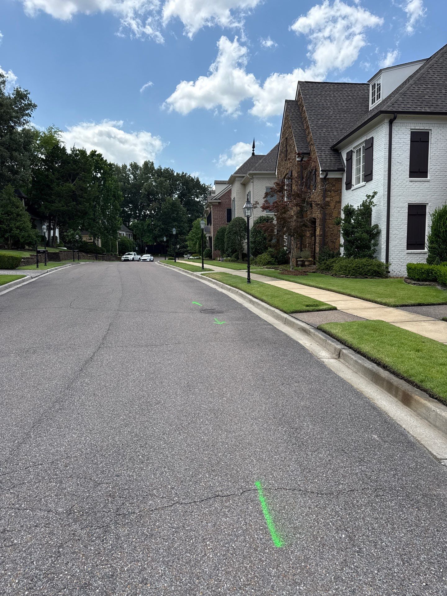 Utility Locating and Sewer Line Inspection in Germantown Subdivision by Alsip Locating Service, LLC