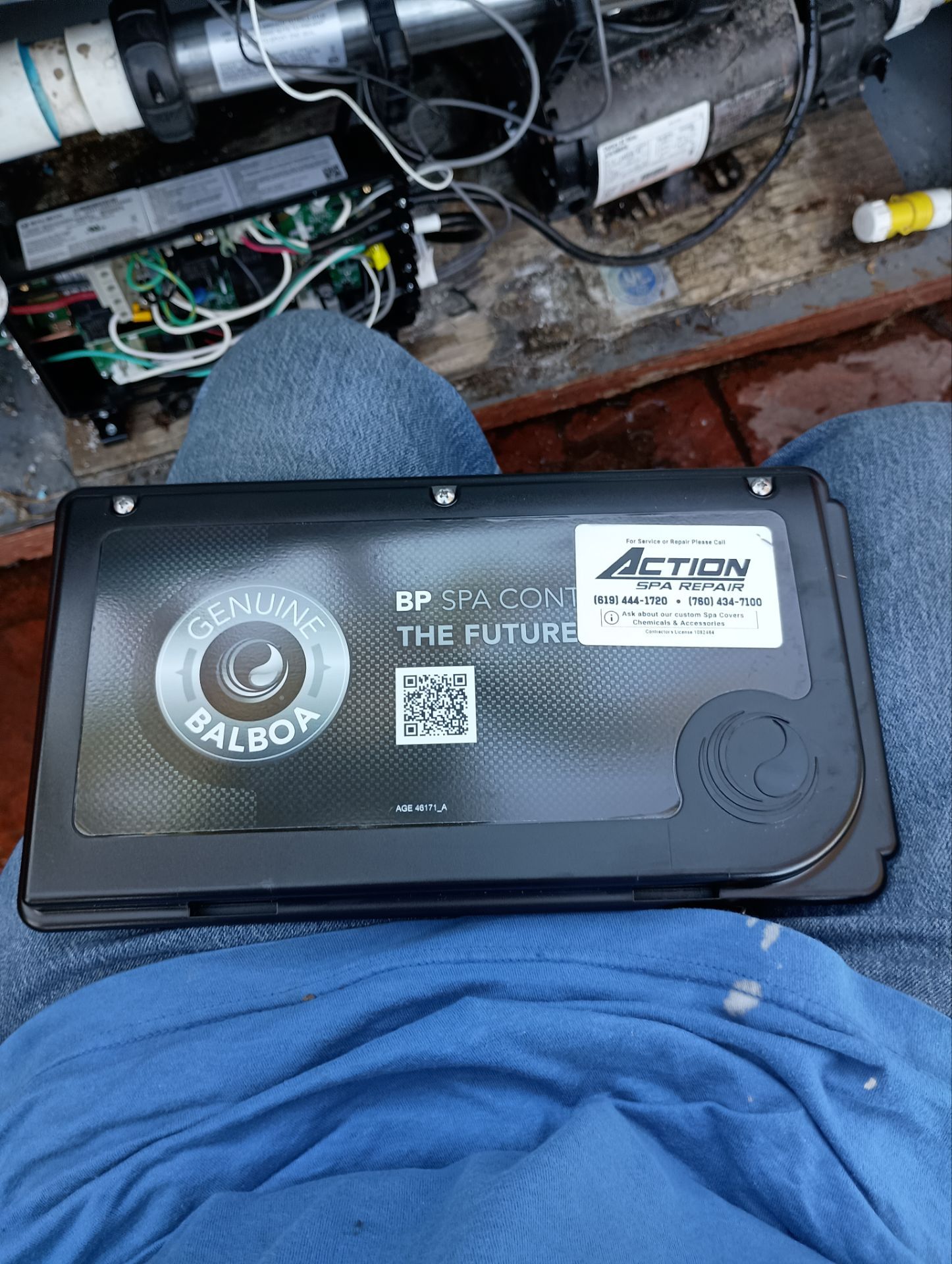 Hot Tub Equipment Retrofit & Control Pack Install – Rancho Bernardo, San Diego by Action Spa Repair LLC