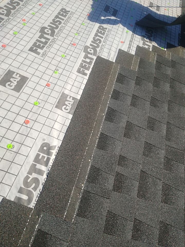 Residential Roofing Installation using Roof Replacement by American Roofing & Construction LLC