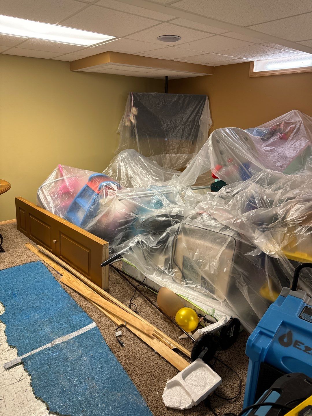 Project in Macomb by EzDry Water Mitigation & Property Restoration