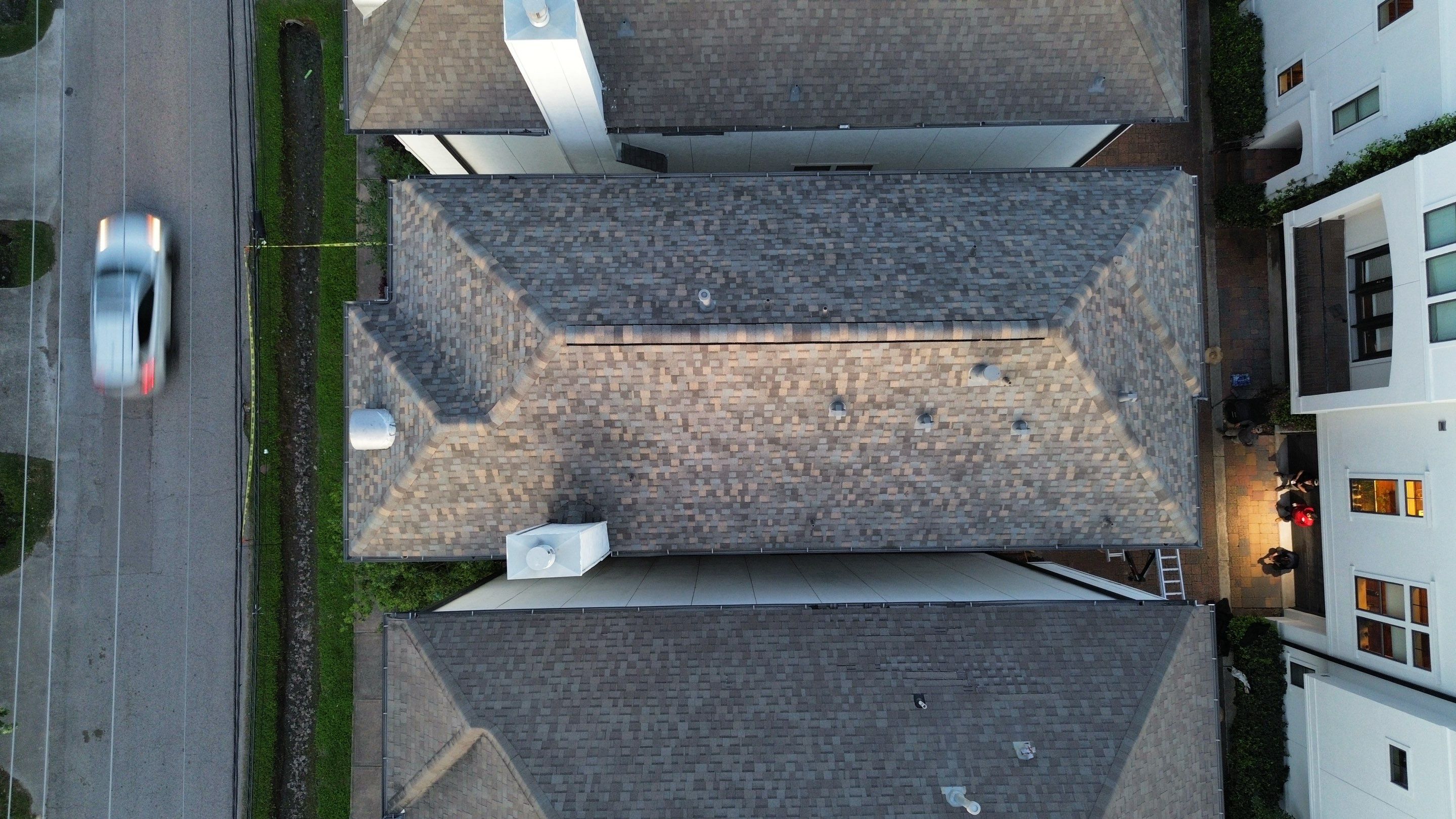 Roof Replacement using IKO Nordic in the Heights! by Core Four Roofing