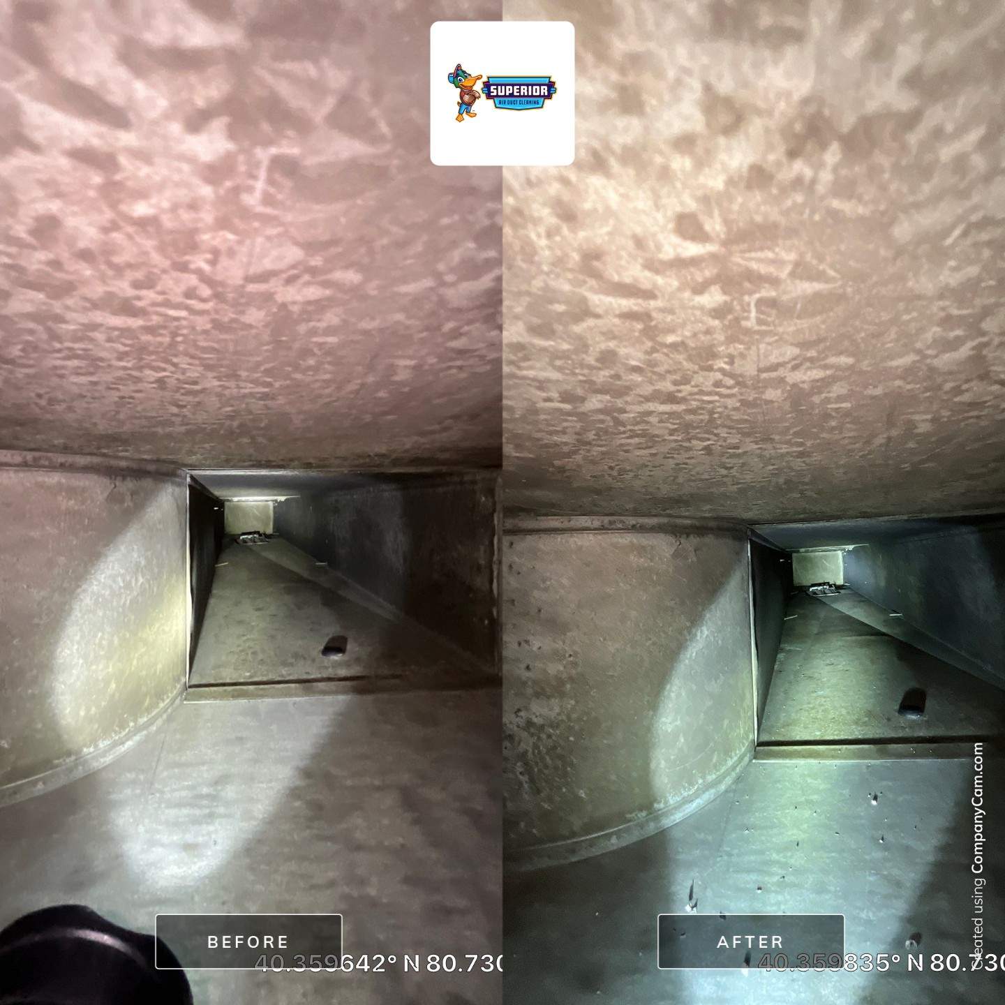 Air Duct Cleaning With a Vacuum Truck in Wintersville, OH by Superior Air Duct Cleaning