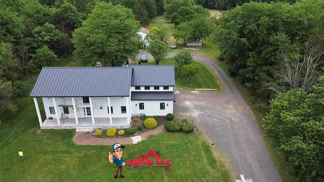 Gorgeous Standing Seam Roof Color Black by CMNG LLC